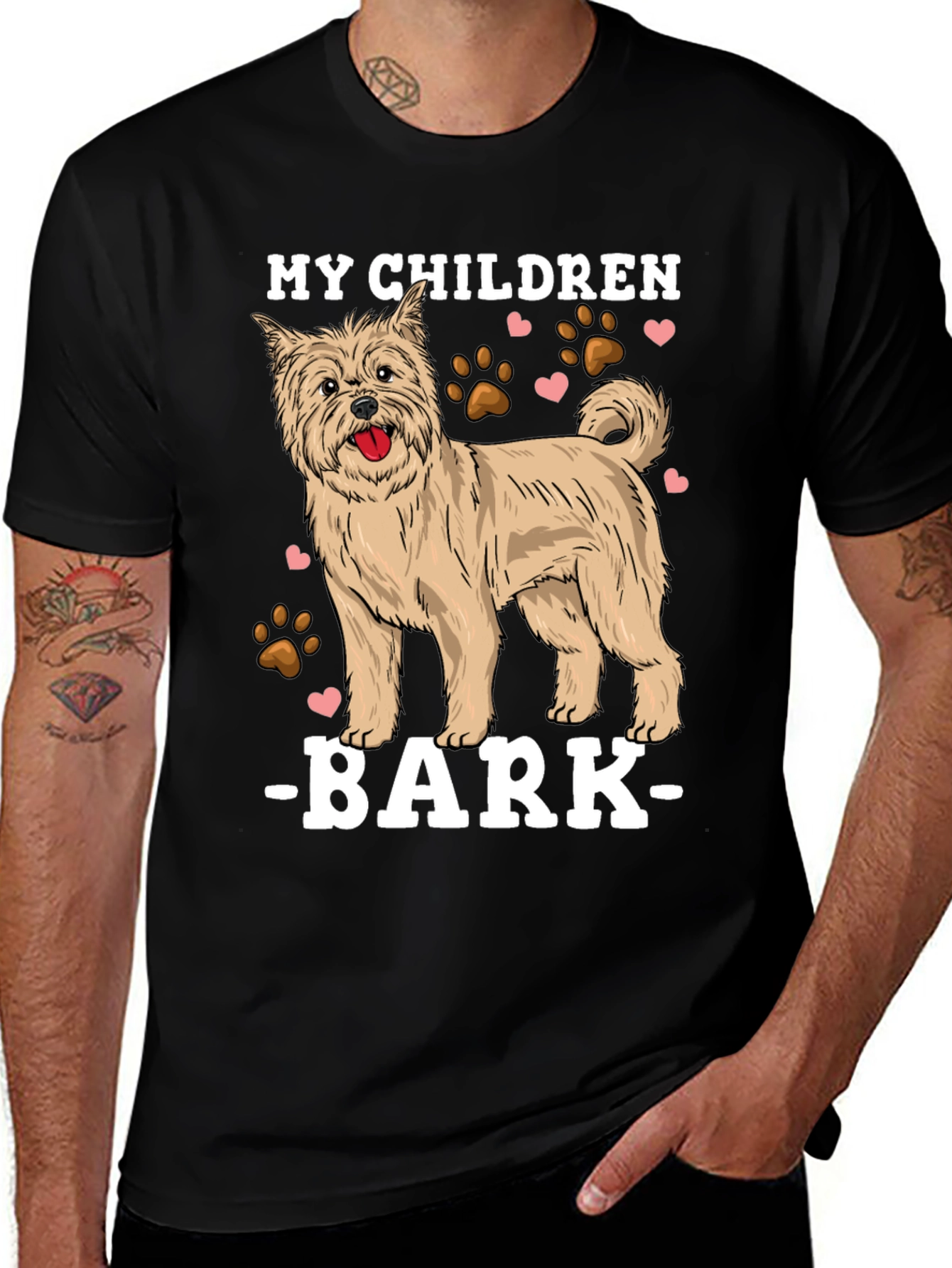 Variant 16 of My Children Bark Dog T-Shirt