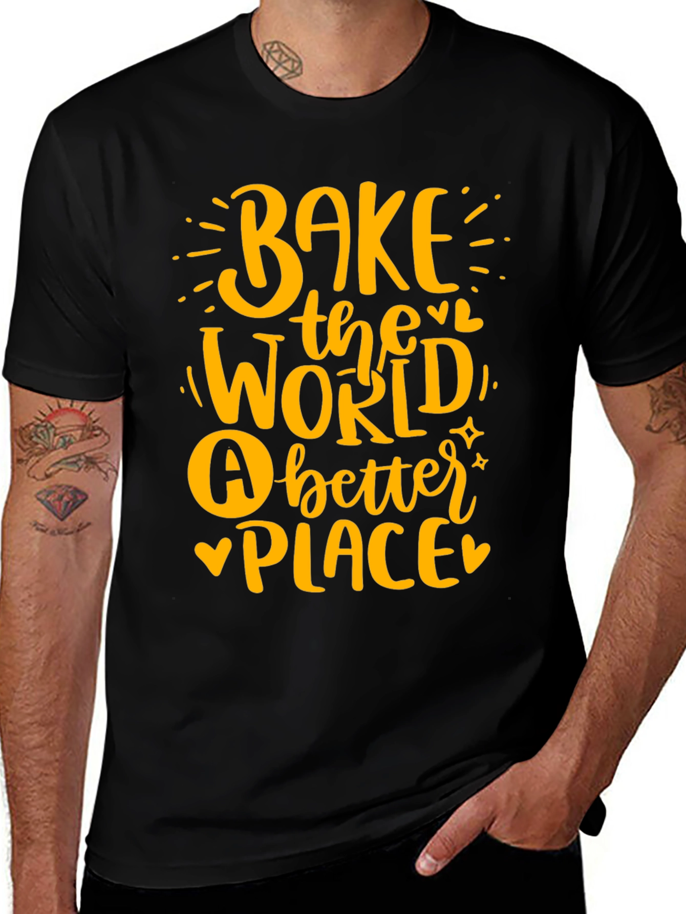 Variant 5 of Bake the World Better T-Shirt