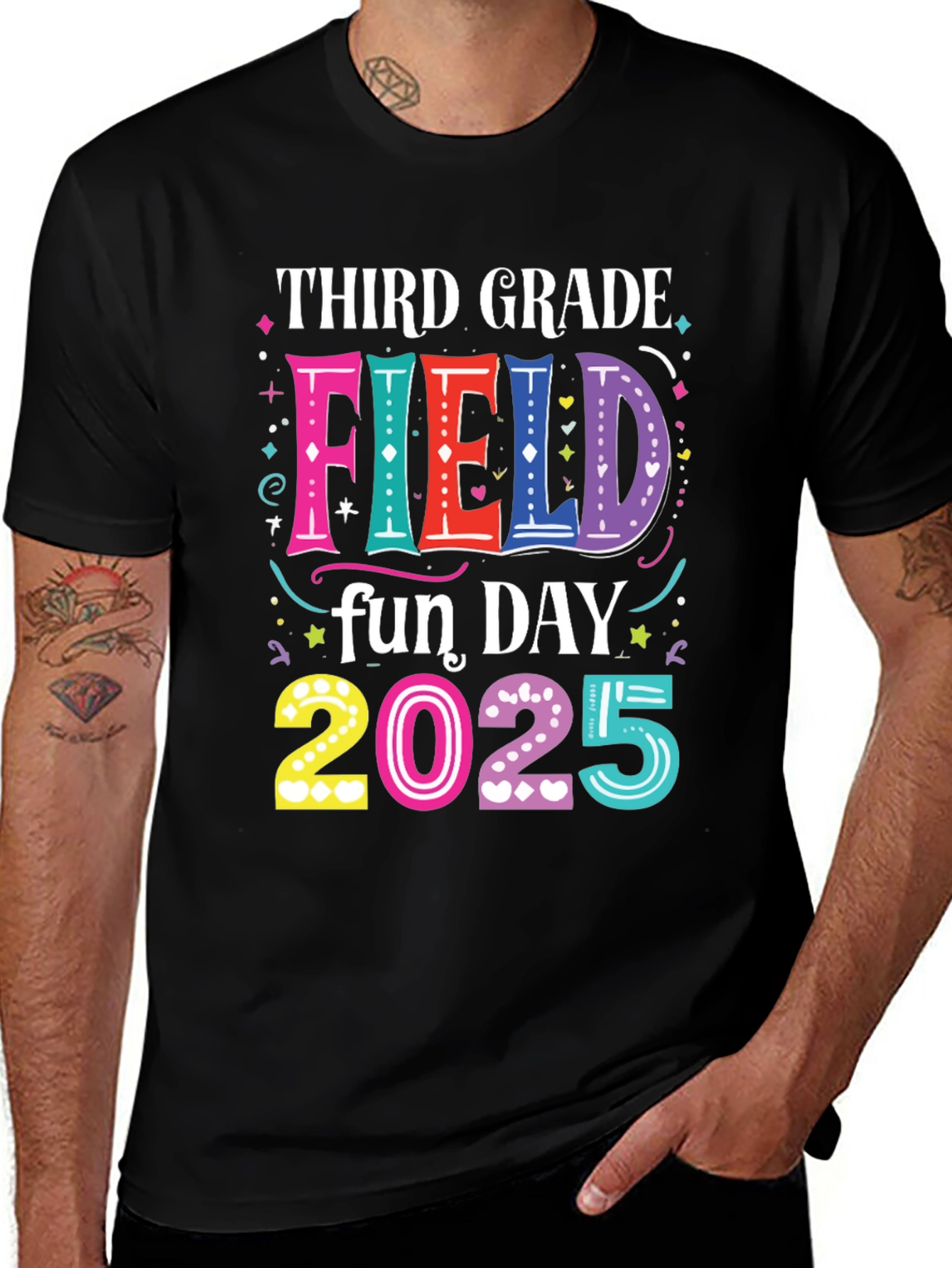 Third Grade Field Day 2025 T-Shirt
