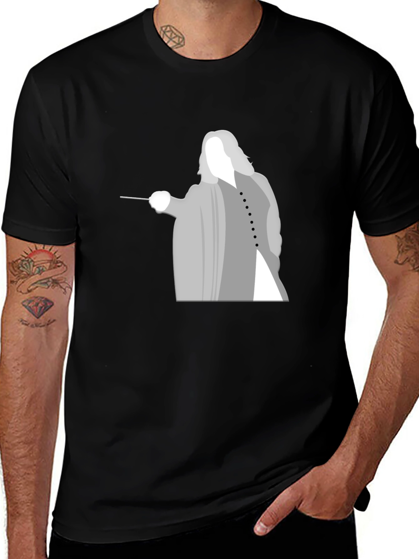 Variant 2 of Conductor Graphic T-Shirt - Musical Maestro Tee