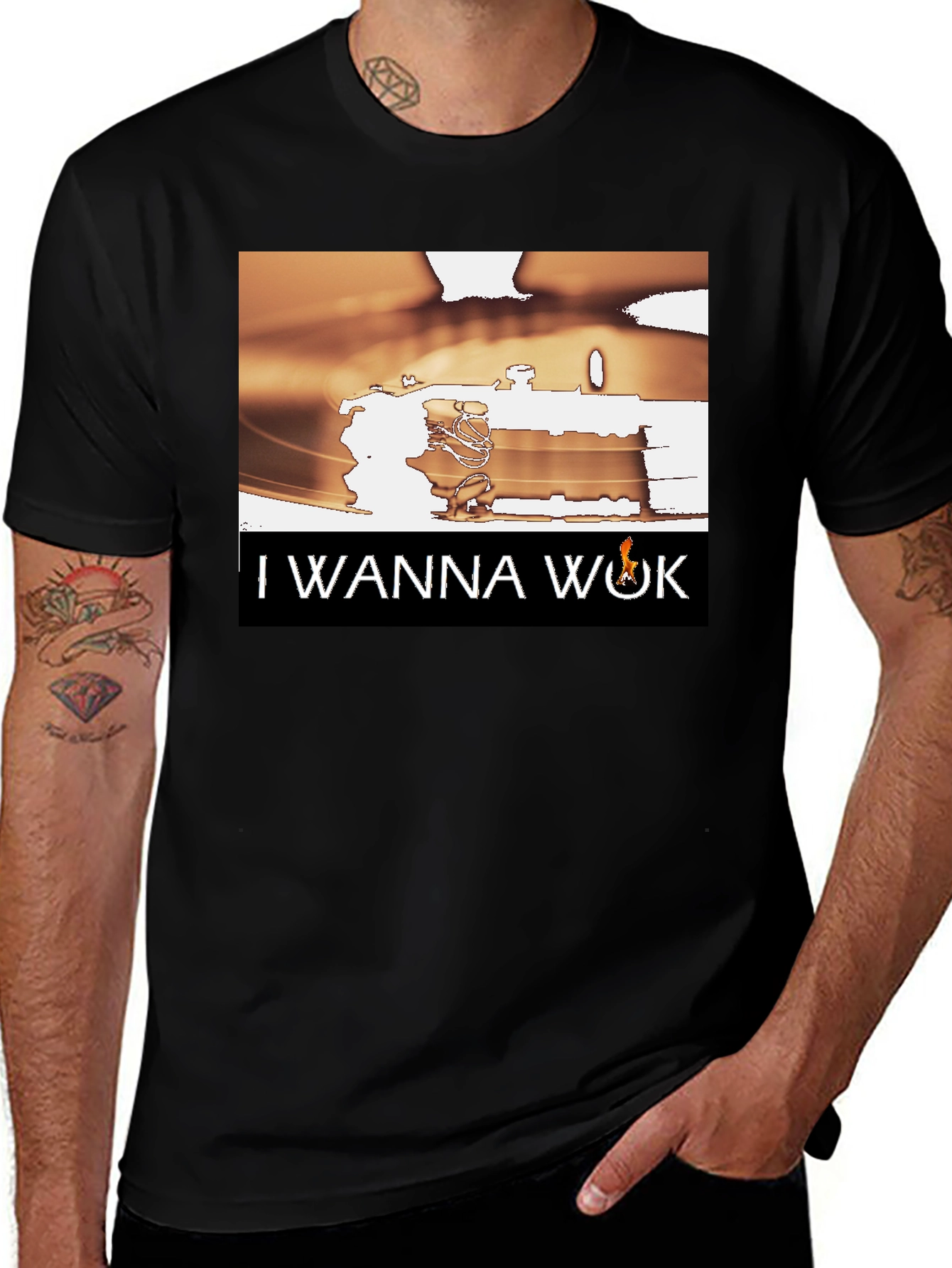 Variant 6 of I Wanna Wok Graphic T-Shirt