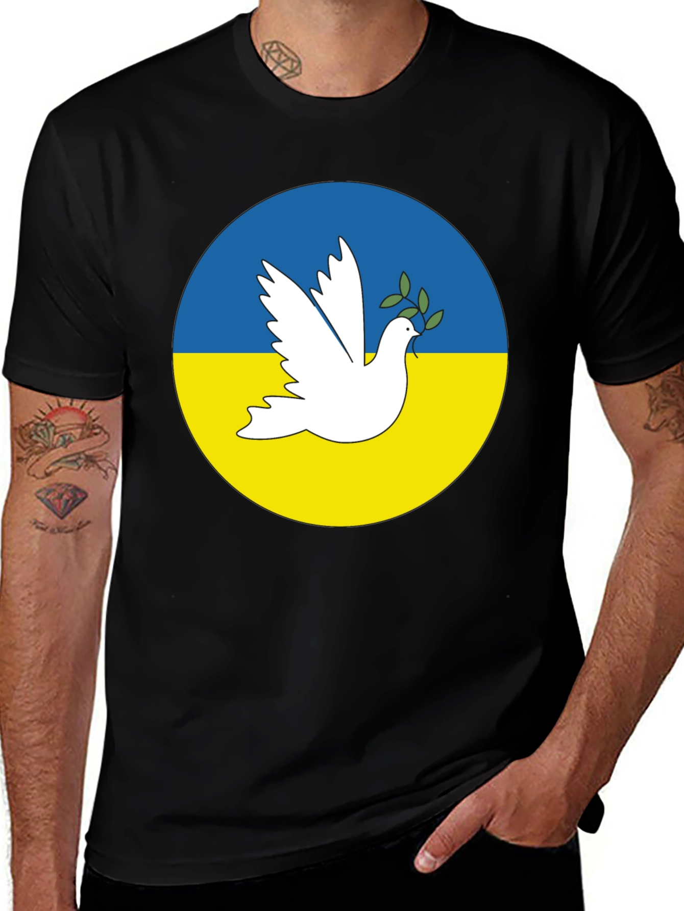 Variant 11 of Ukraine Peace Dove T-Shirt