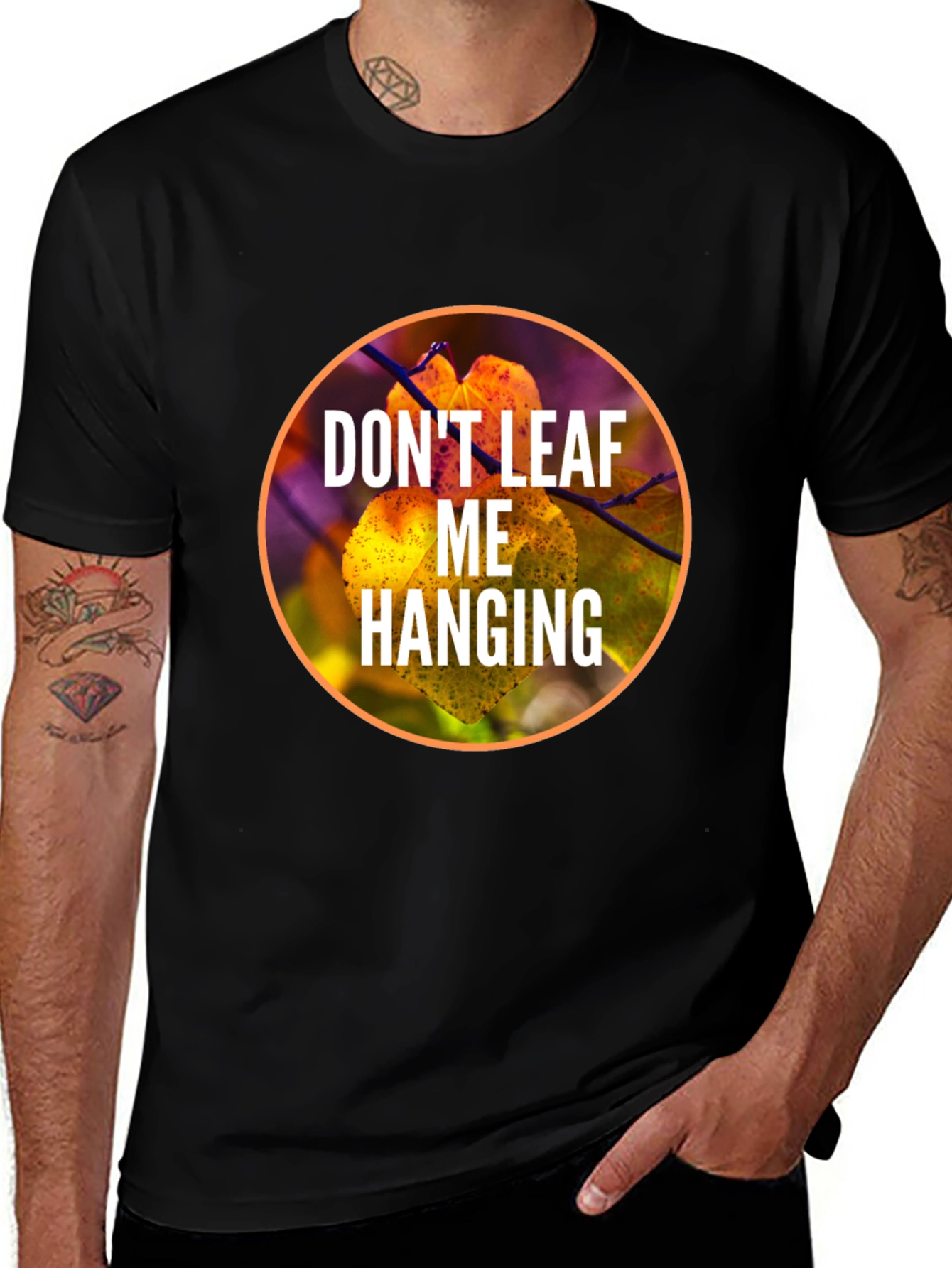 Variant 6 of Don't Leaf Me Hanging Graphic T-Shirt