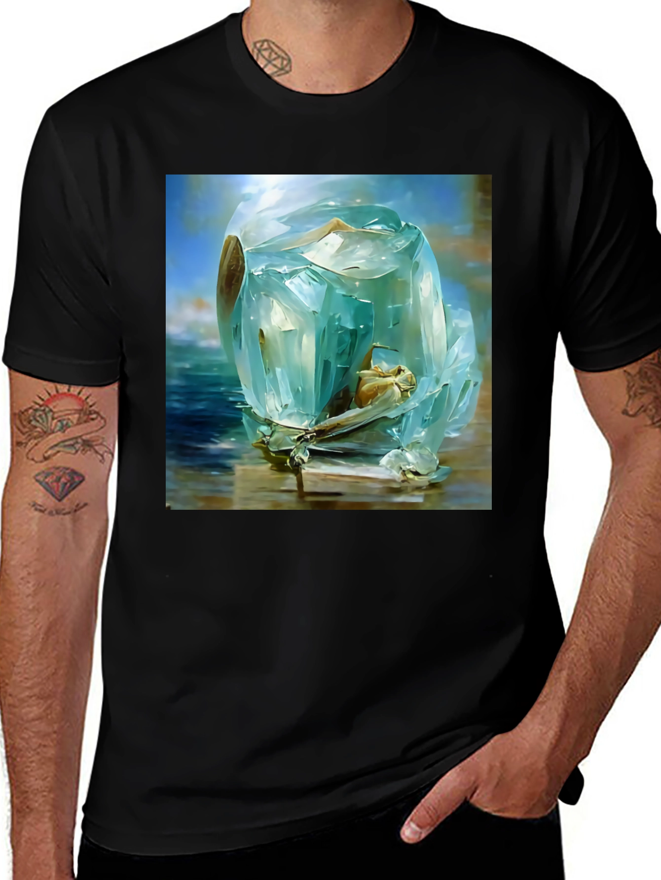 Variant 4 of Crystal Prism T-Shirt