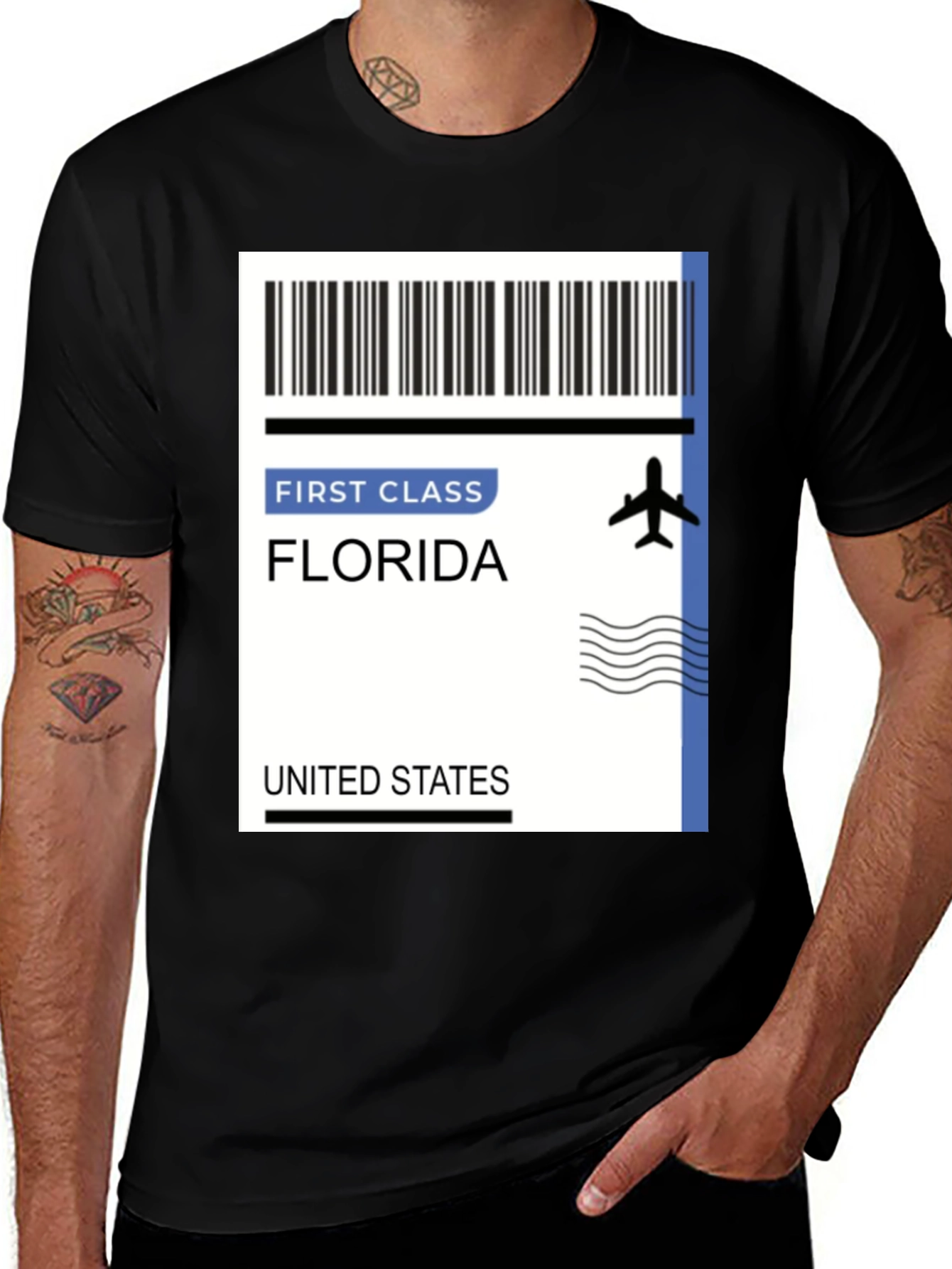 Florida First Class Ticket T-Shirt