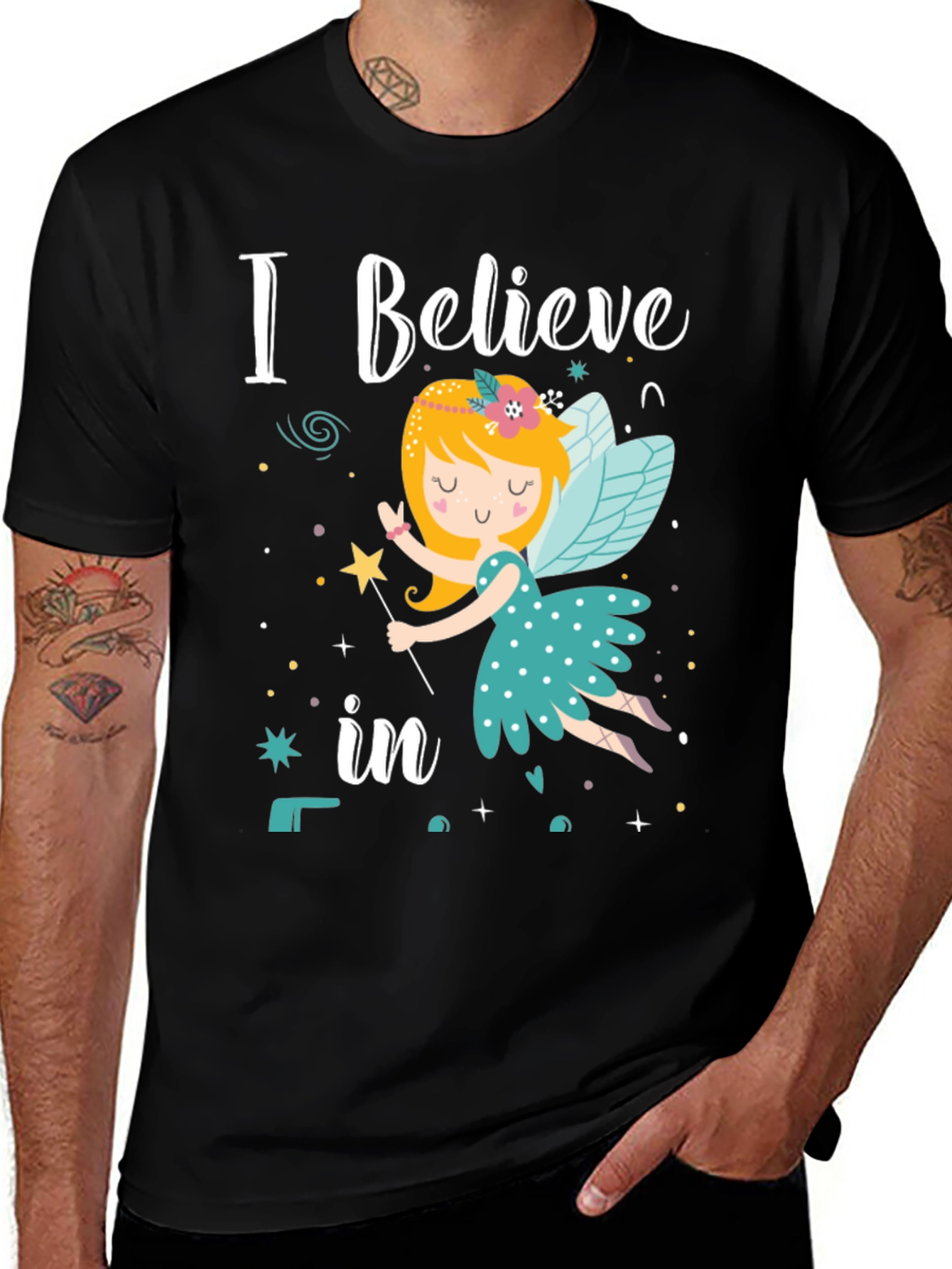 Variant 30 of I Believe In Fairies Graphic Tee