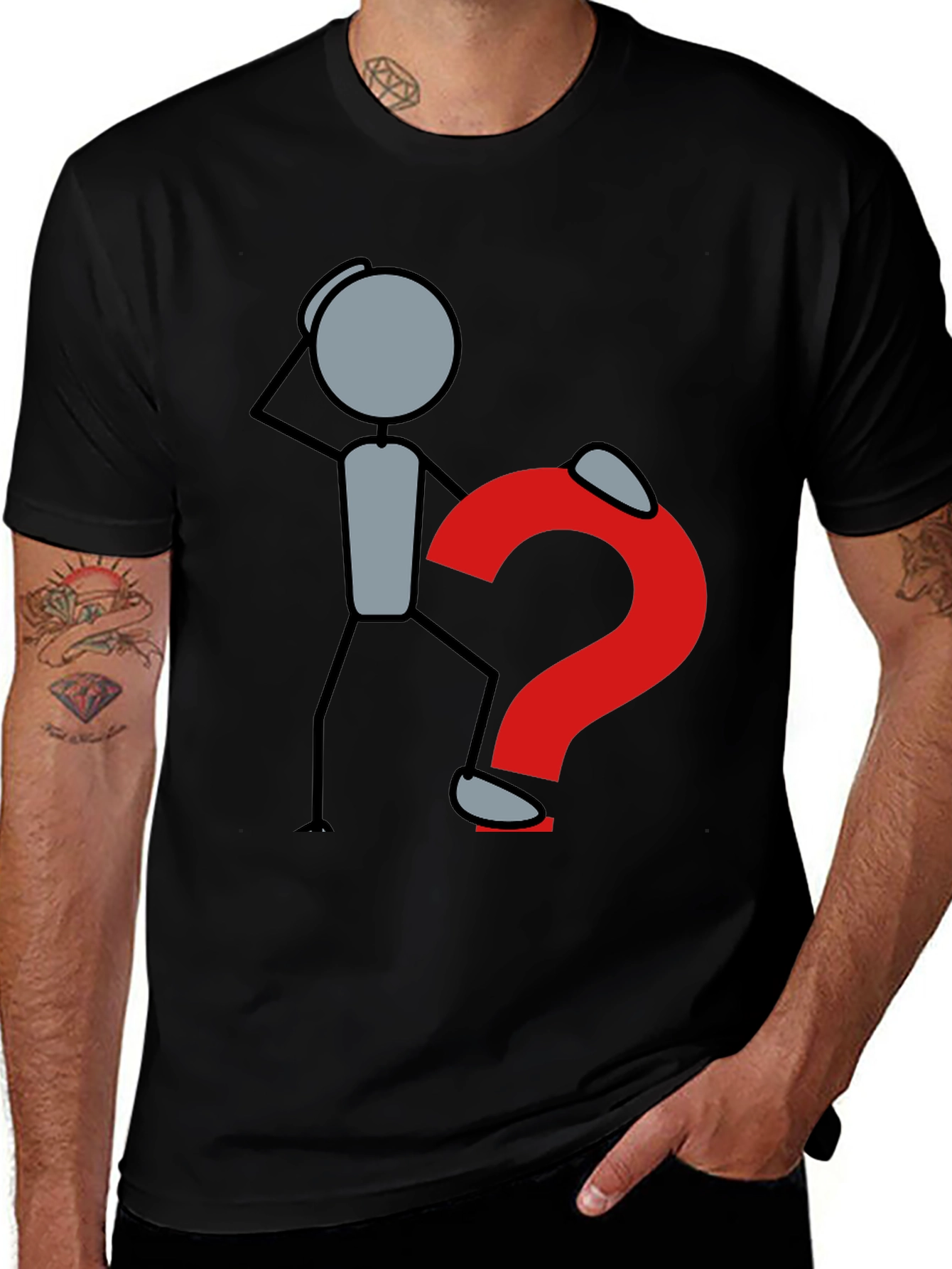 Variant 14 of Questioning T-Shirt