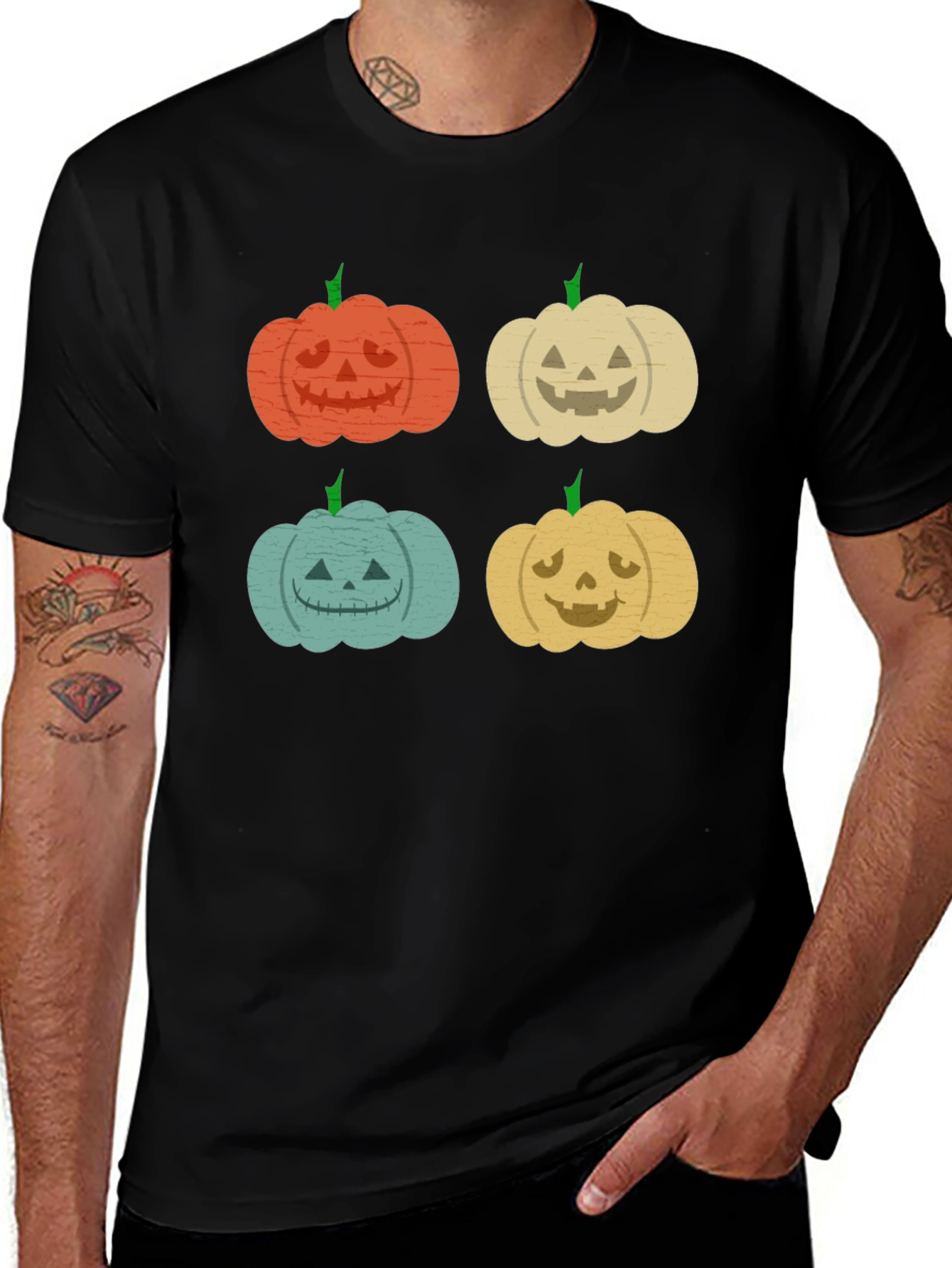 Variant 22 of Spooky Season Pumpkin Patch T-Shirt
