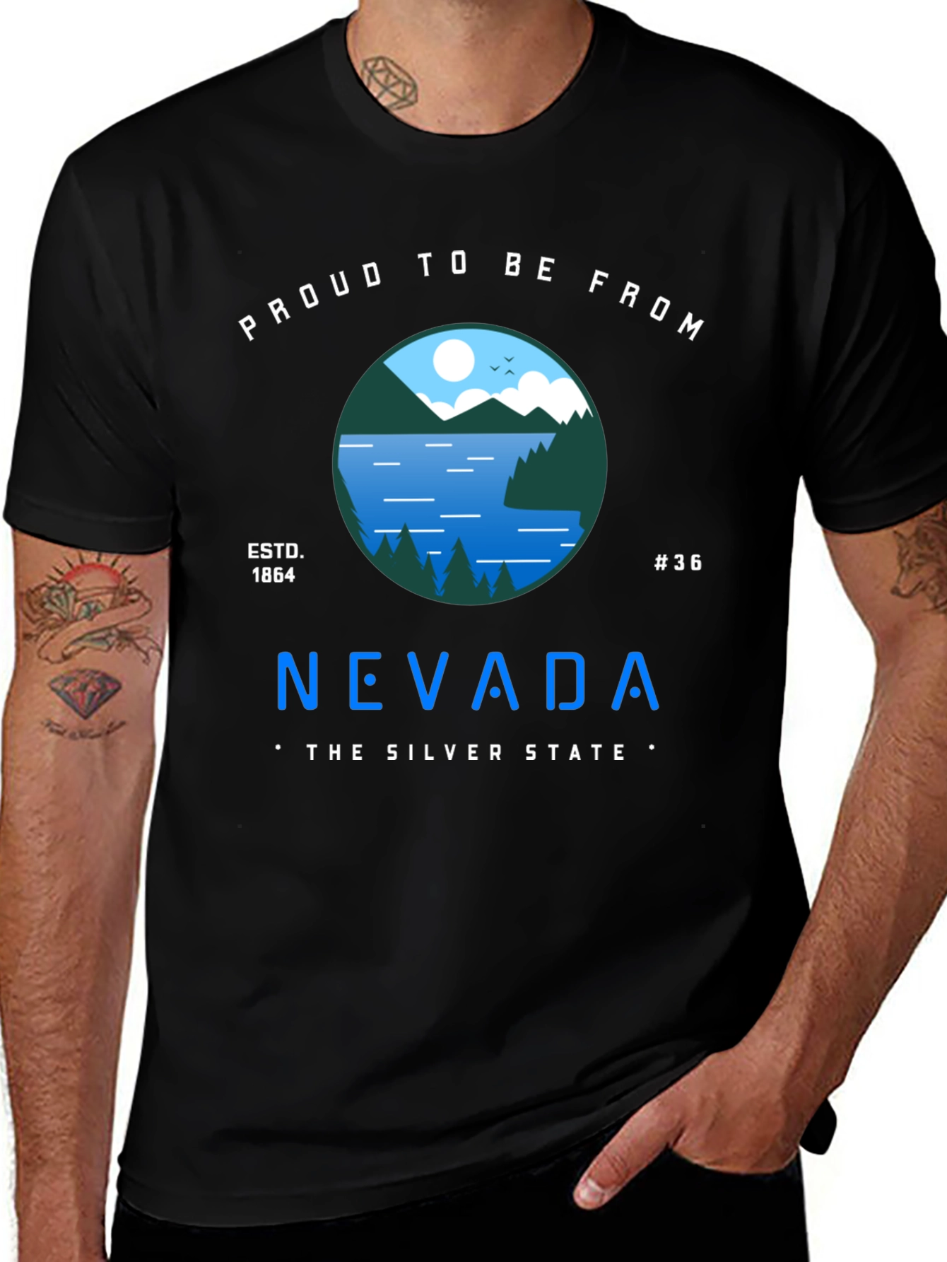 Nevada Pride T-Shirt - The Silver State Tee