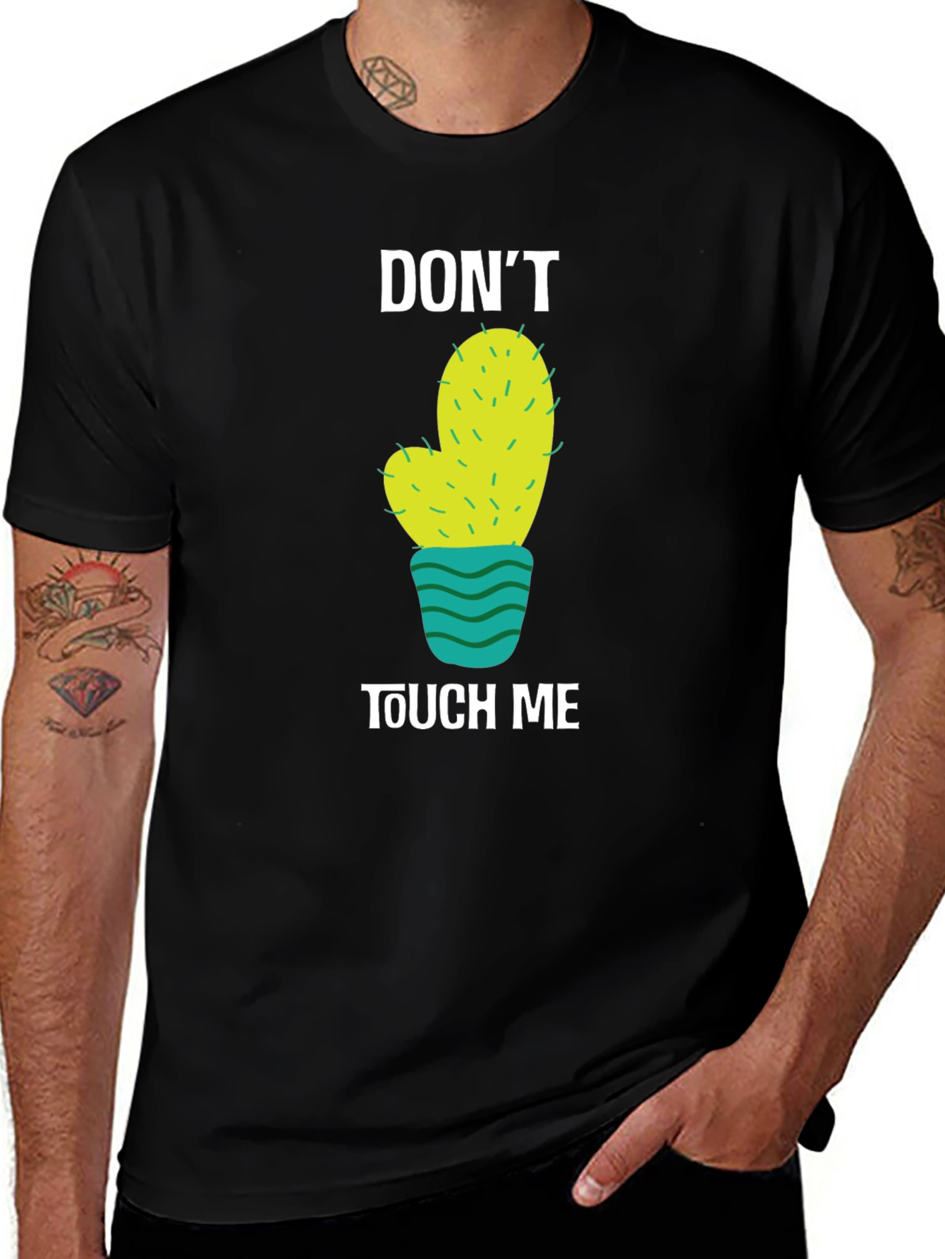 Variant 14 of Don't Touch Me Cactus Graphic T-Shirt