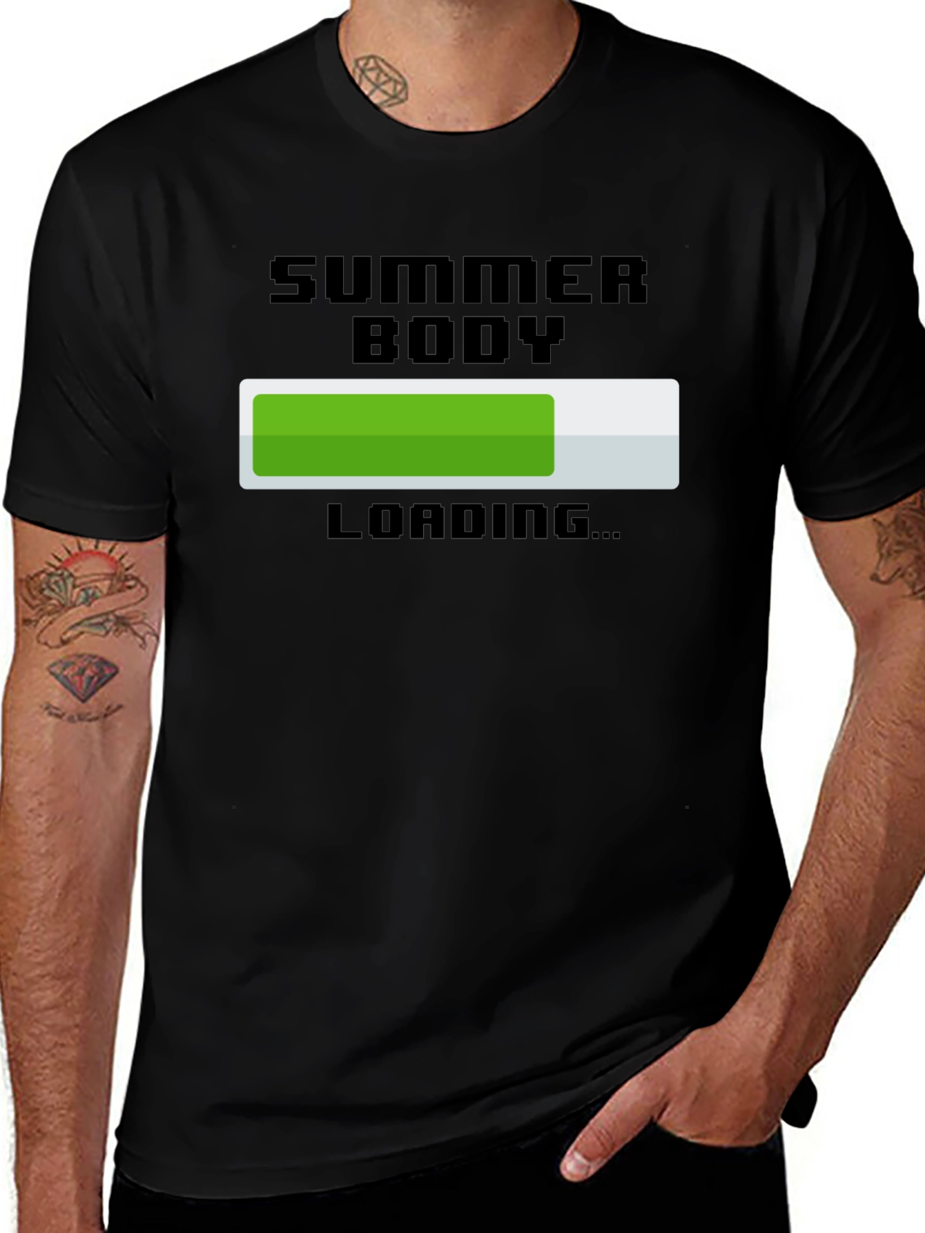Variant 28 of Summer Body Loading T-Shirt