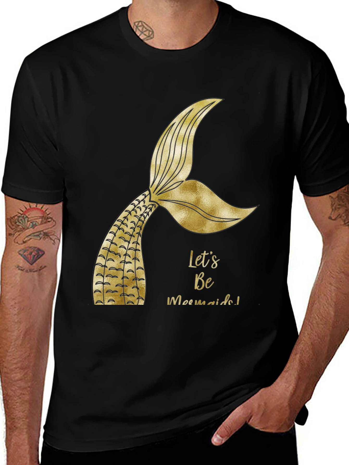 Variant 24 of Mermaid Tail Graphic Tee - Be a Mermaid!