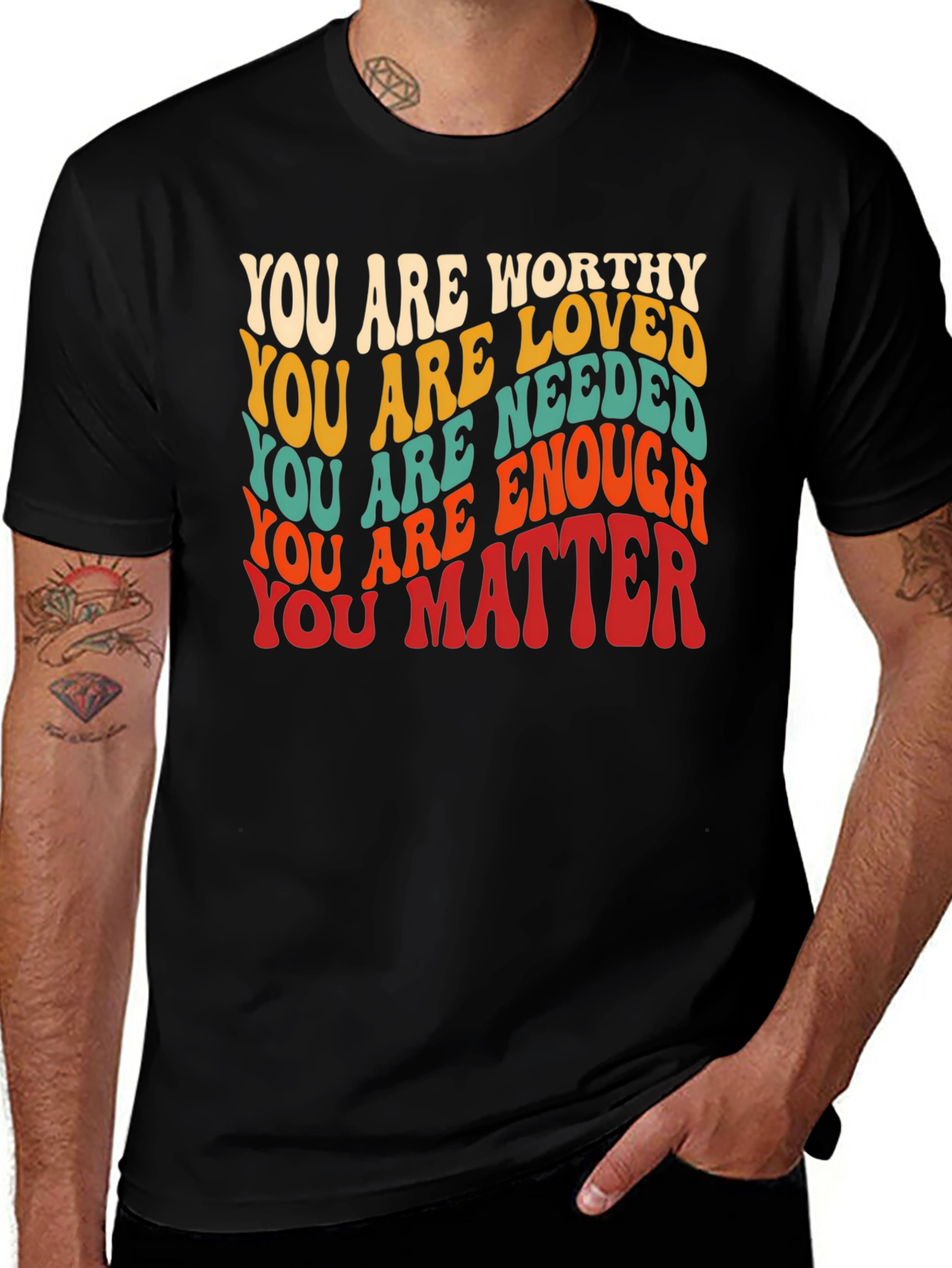 Variant 6 of Inspirational Affirmation Graphic T-Shirt