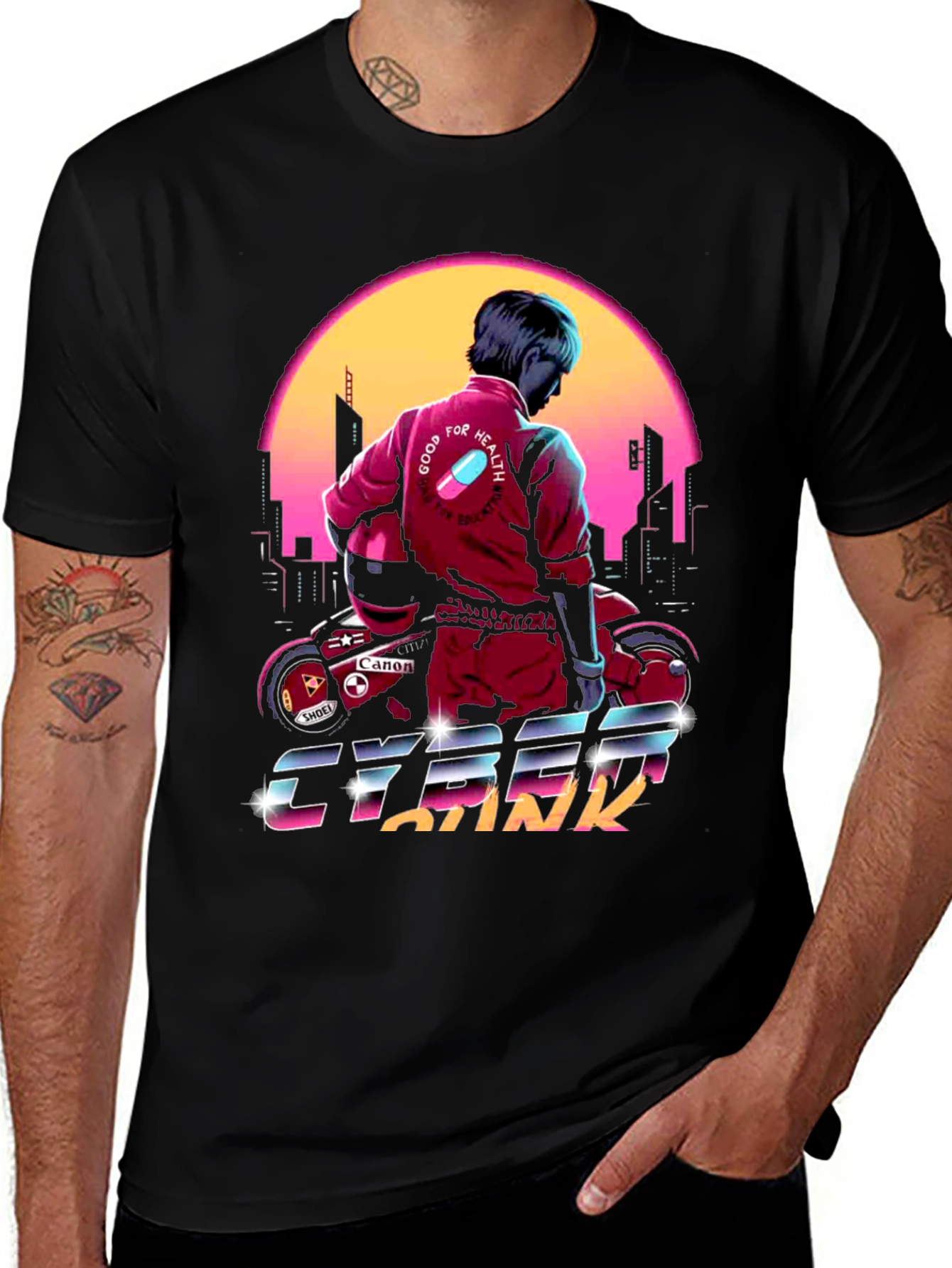Variant 19 of Cyberpunk T-Shirt