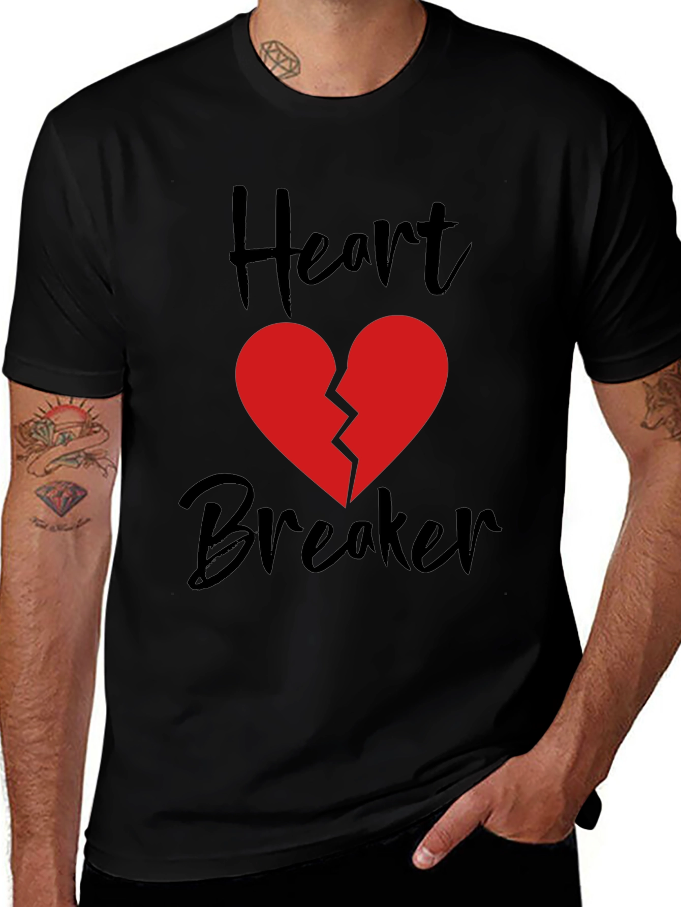 Variant 18 of Heartbreaker Graphic Tee - Bold Design, Soft Fabric