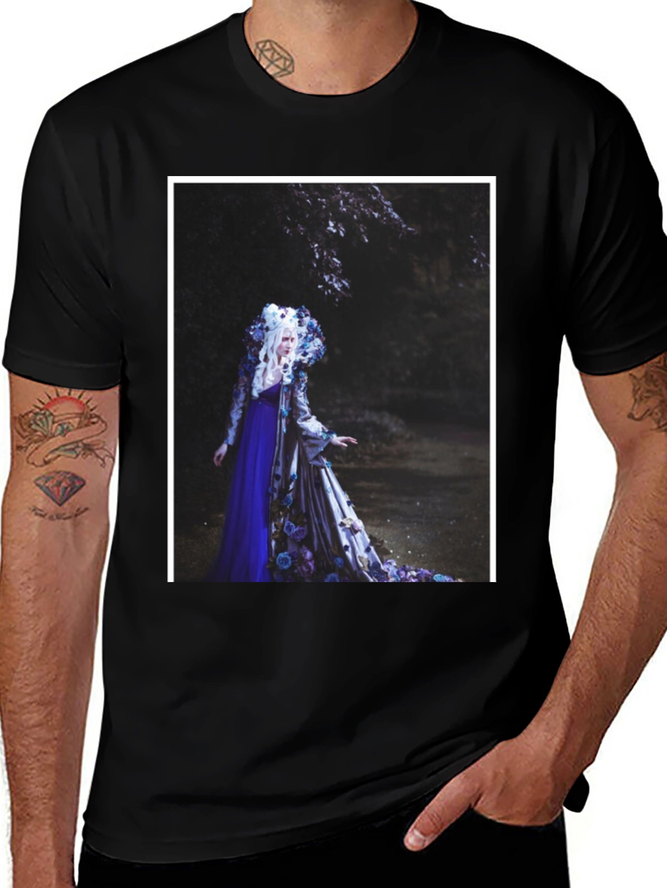 Variant 16 of Fantasy Queen T-Shirt - Unique Graphic Tee