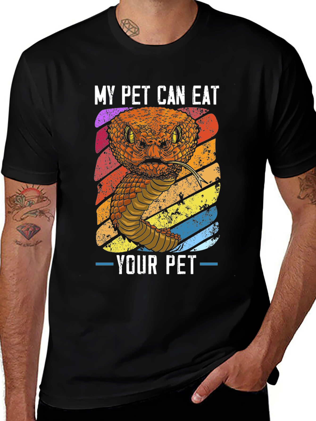 My Pet Can Eat Your Pet Snake T-Shirt