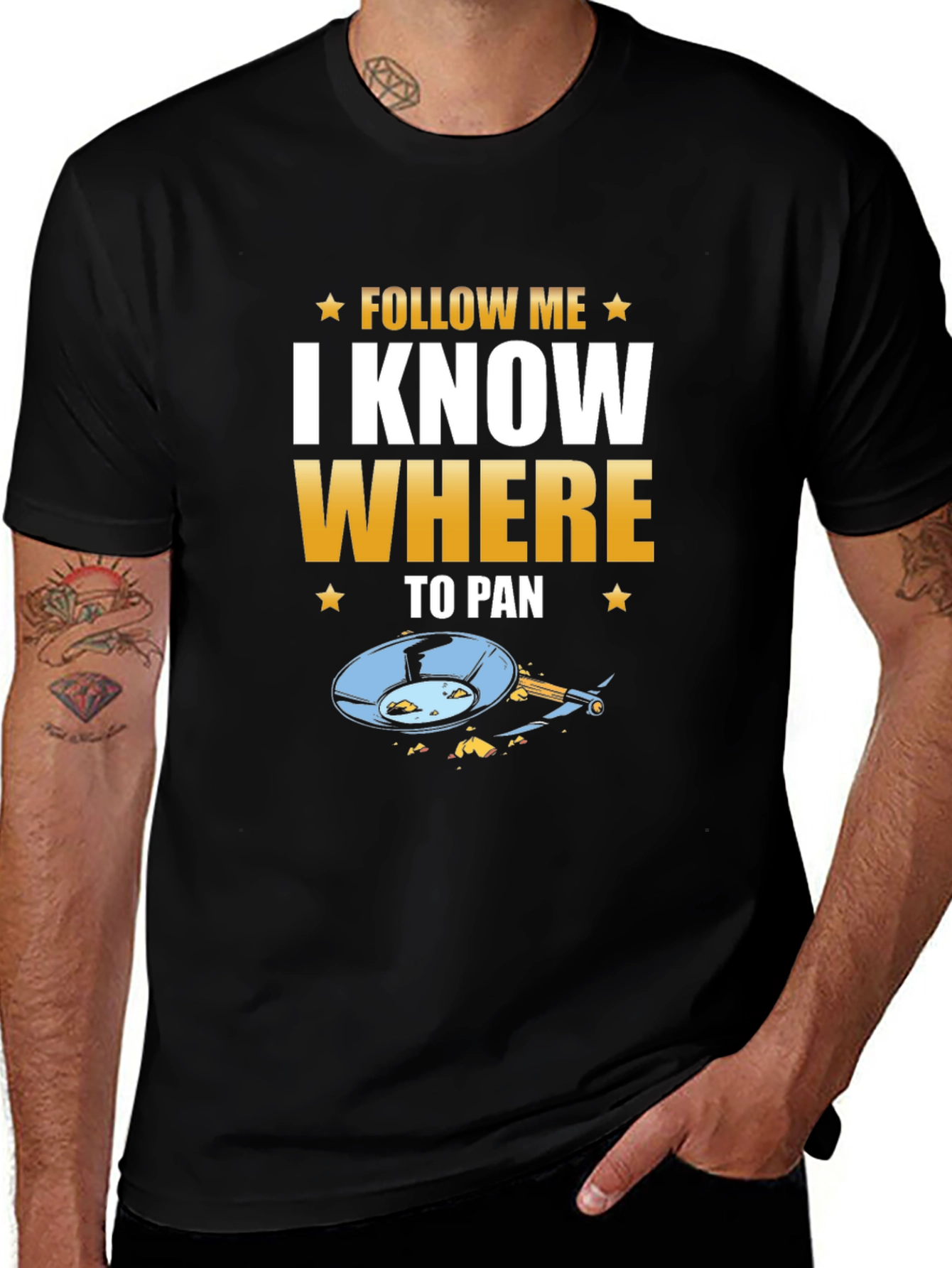 Variant 5 of Follow Me I Know Where To Pan T-Shirt
