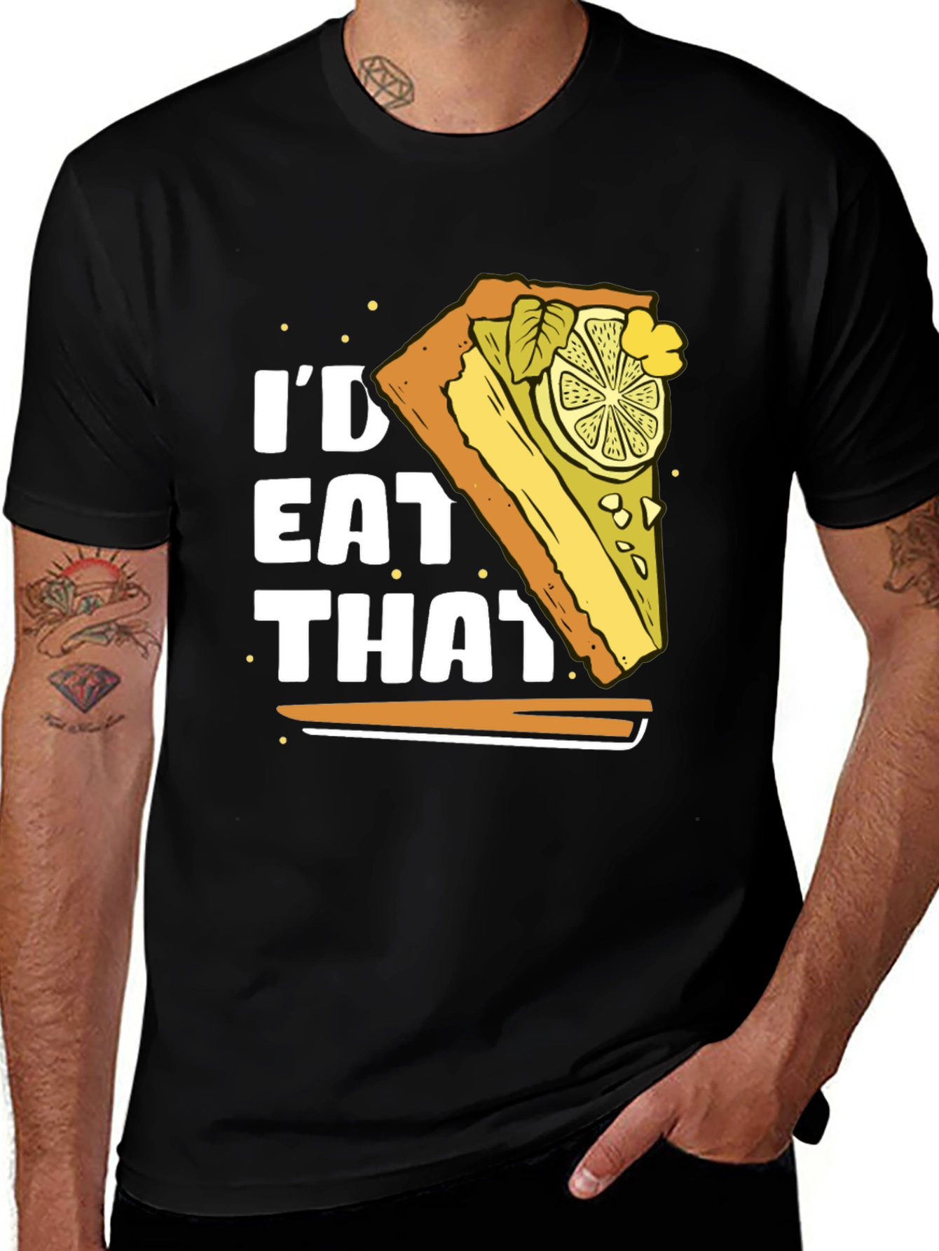 Variant 25 of I'd Eat That Pie Graphic T-Shirt - Unisex