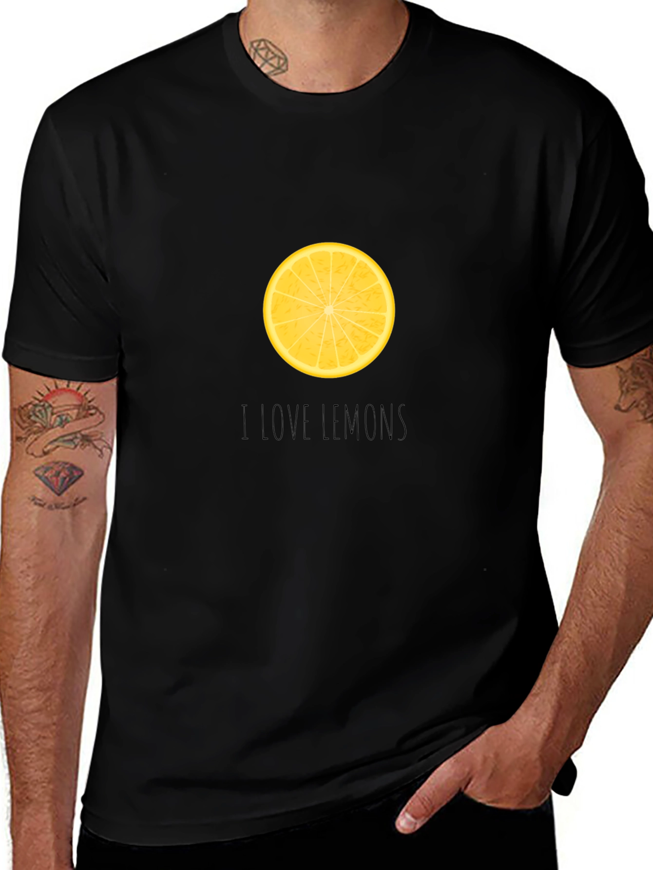 Variant 26 of I Love Lemons Graphic T-Shirt