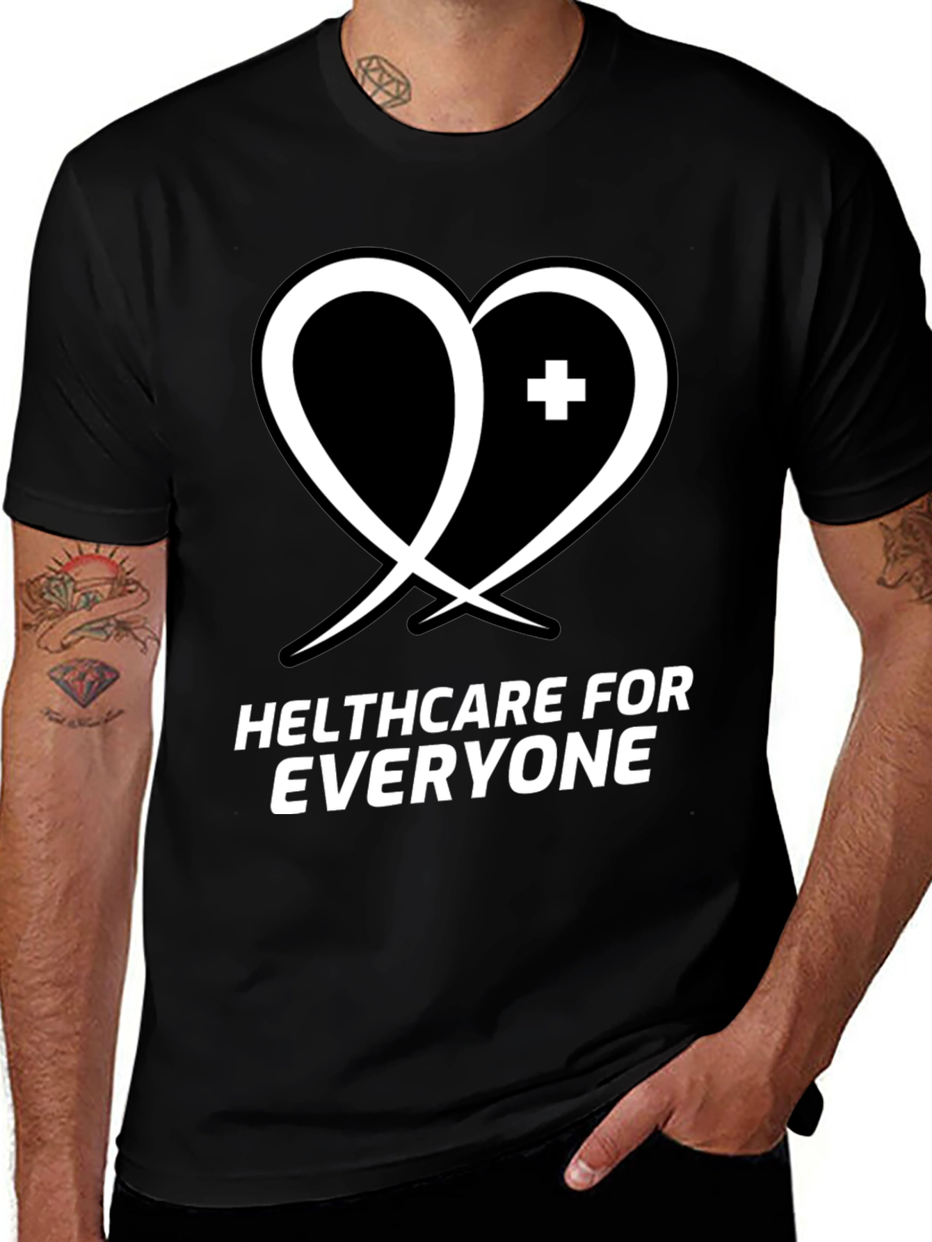 Variant 26 of Healthcare For Everyone T-Shirt, Medical Support Tee
