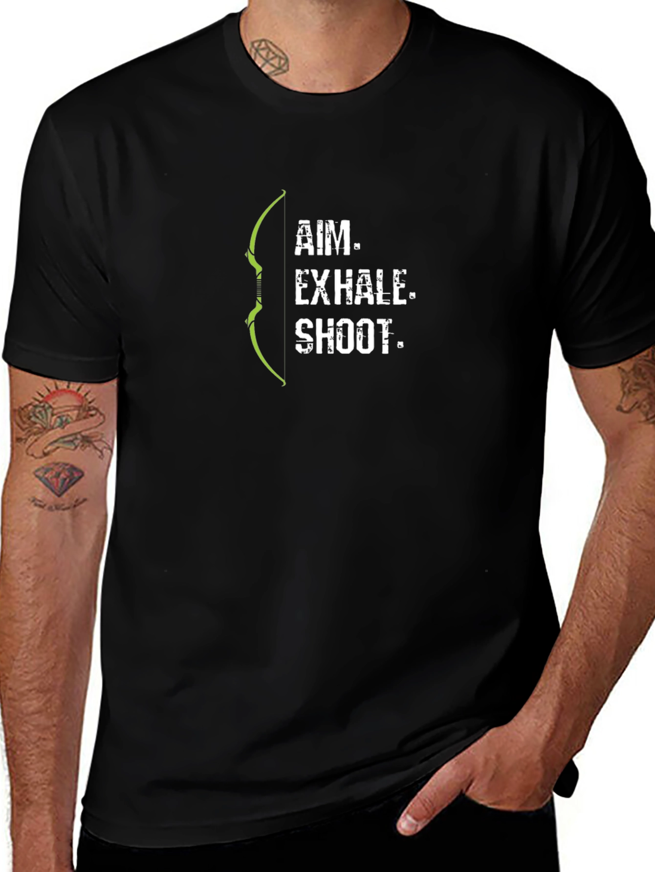 Variant 20 of Archery Aim Exhale Shoot T-Shirt