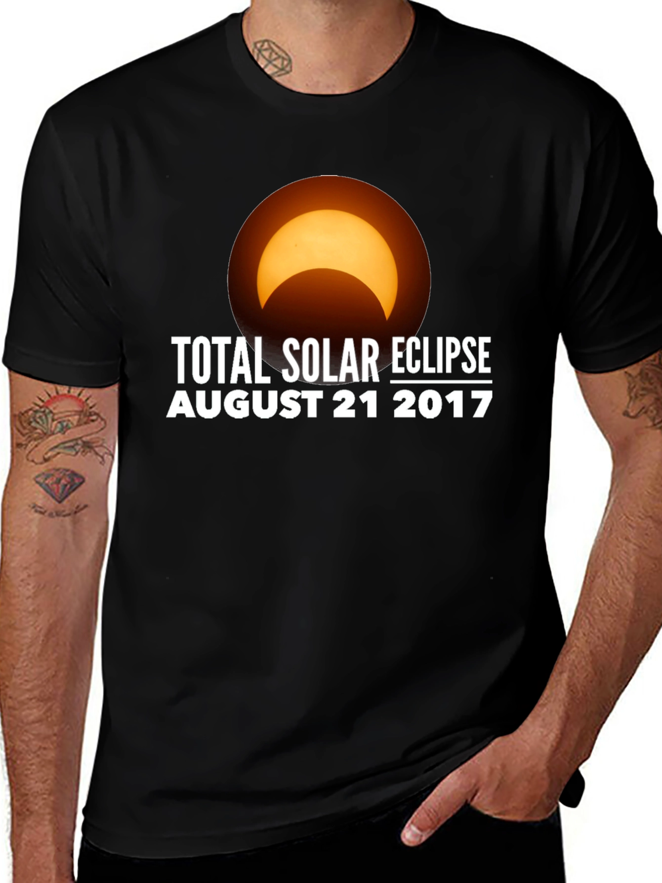 Total Solar Eclipse August 21, 2017 Graphic Tee