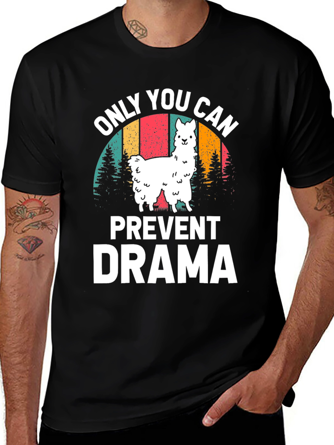 Llama Drama Prevention T-Shirt