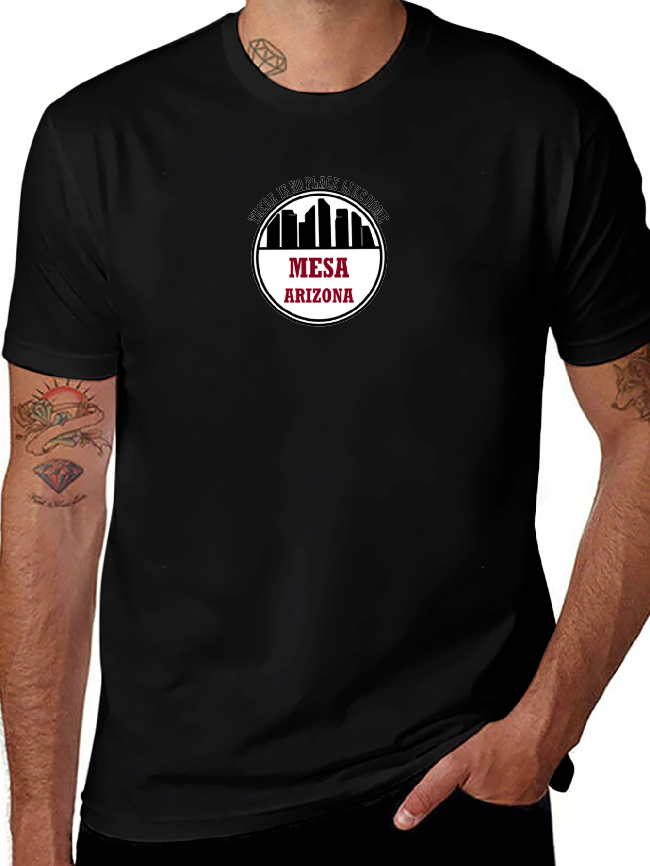 Mesa Arizona Skyline T-Shirt - City Pride Tee