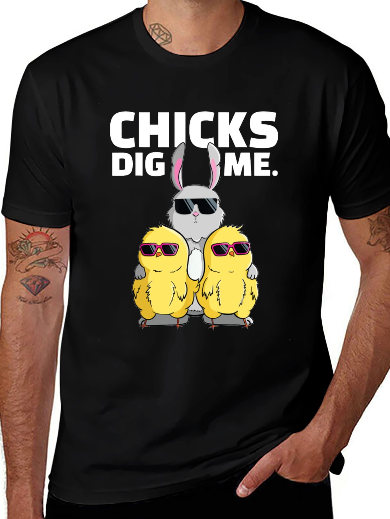 Variant 8 of Chicks Dig Me T-Shirt