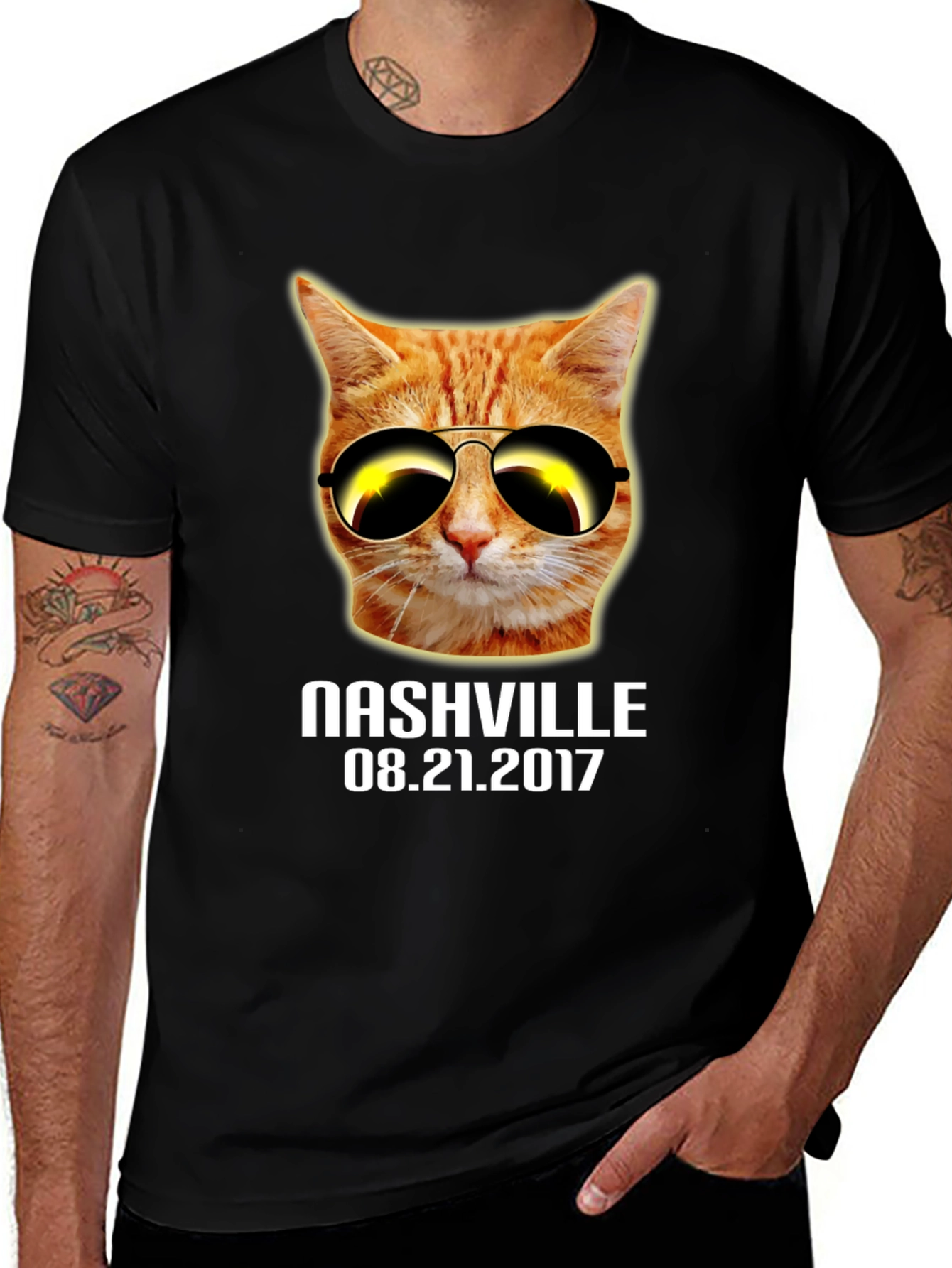 Variant 22 of Cool Cat Nashville T-Shirt - August 21, 2017
