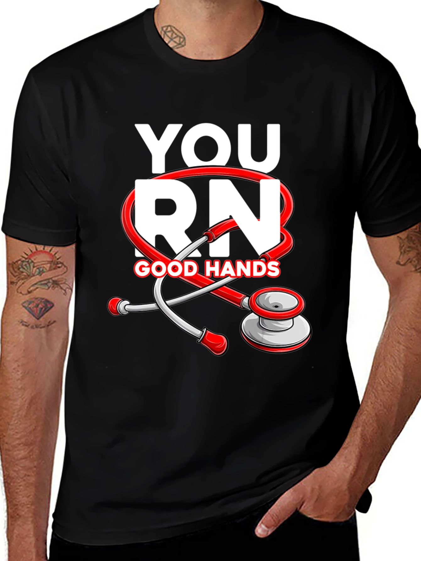 Variant 7 of You RN Good Hands Graphic Tee