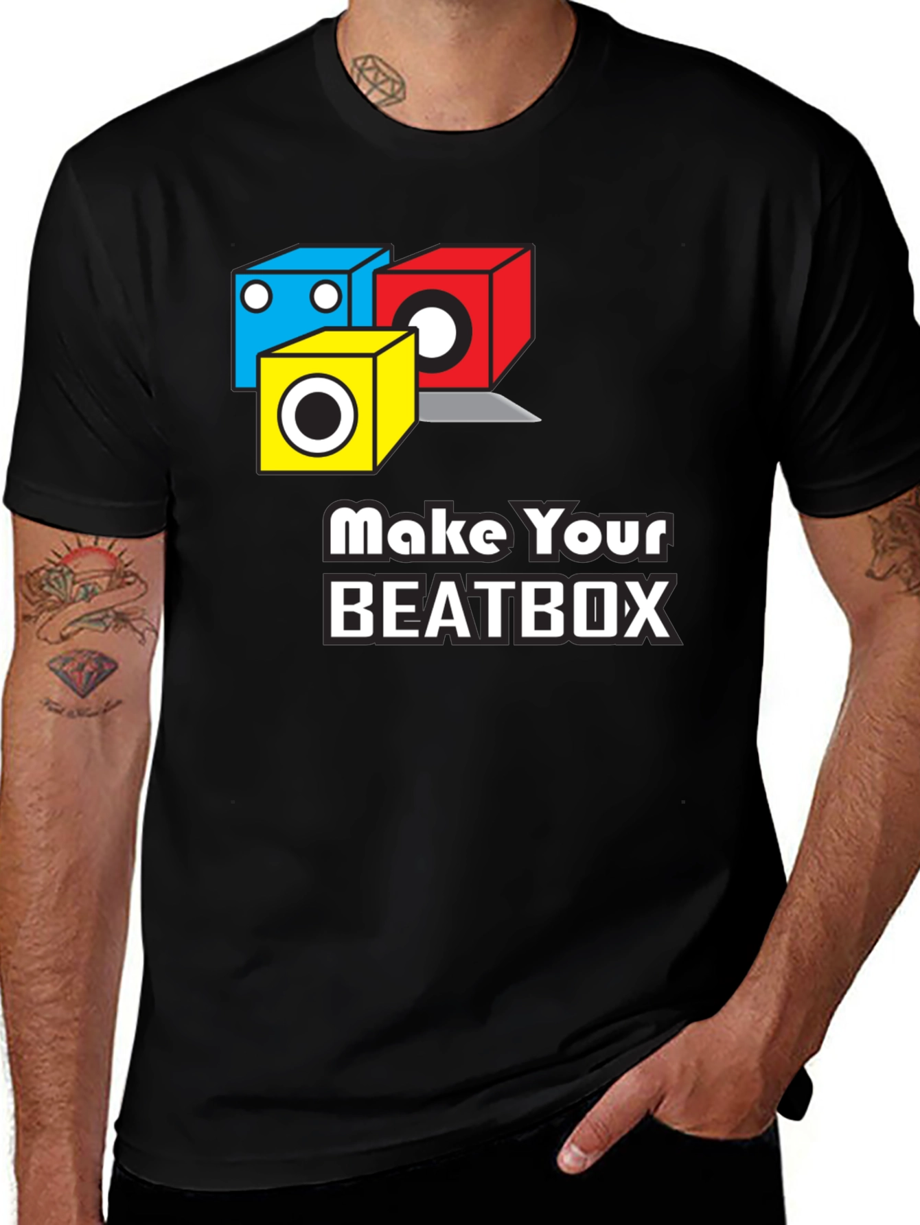 Variant 7 of Make Your Beatbox Graphic T-Shirt