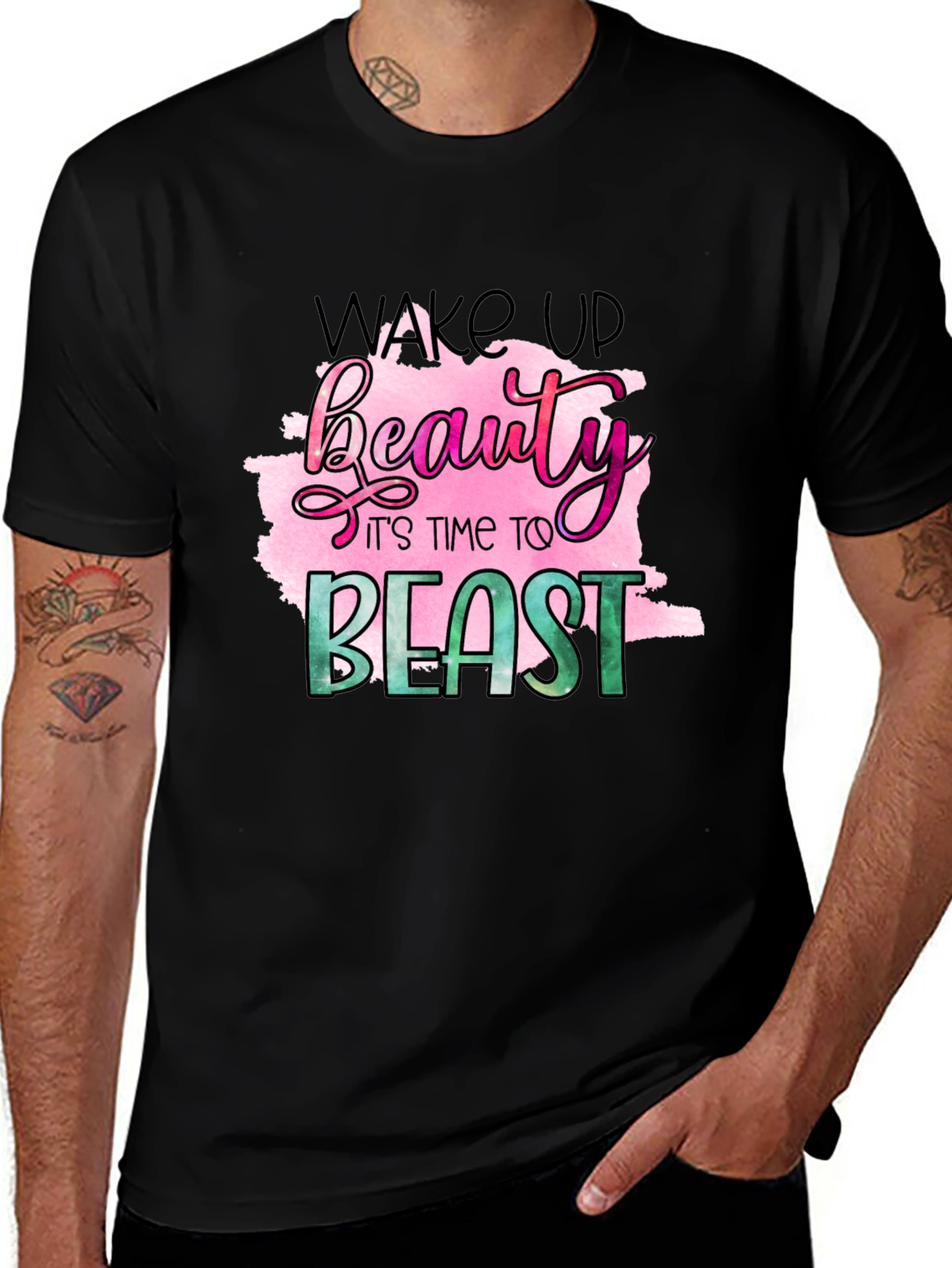 Variant 8 of Wake Up Beauty Beast T-Shirt