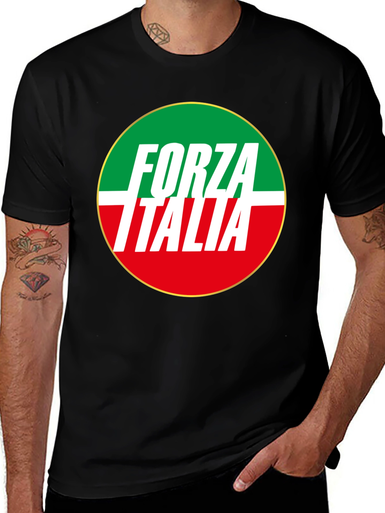 Forza Italia T-Shirt - Italian Pride Tee