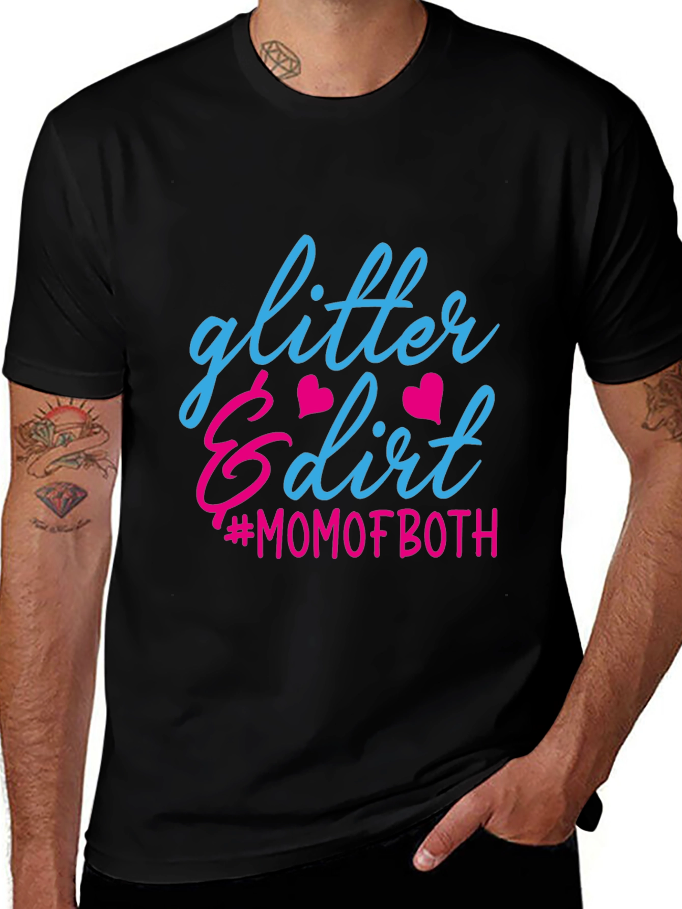 Variant 30 of Glitter & Dirt #MOMOFBOTH T-Shirt