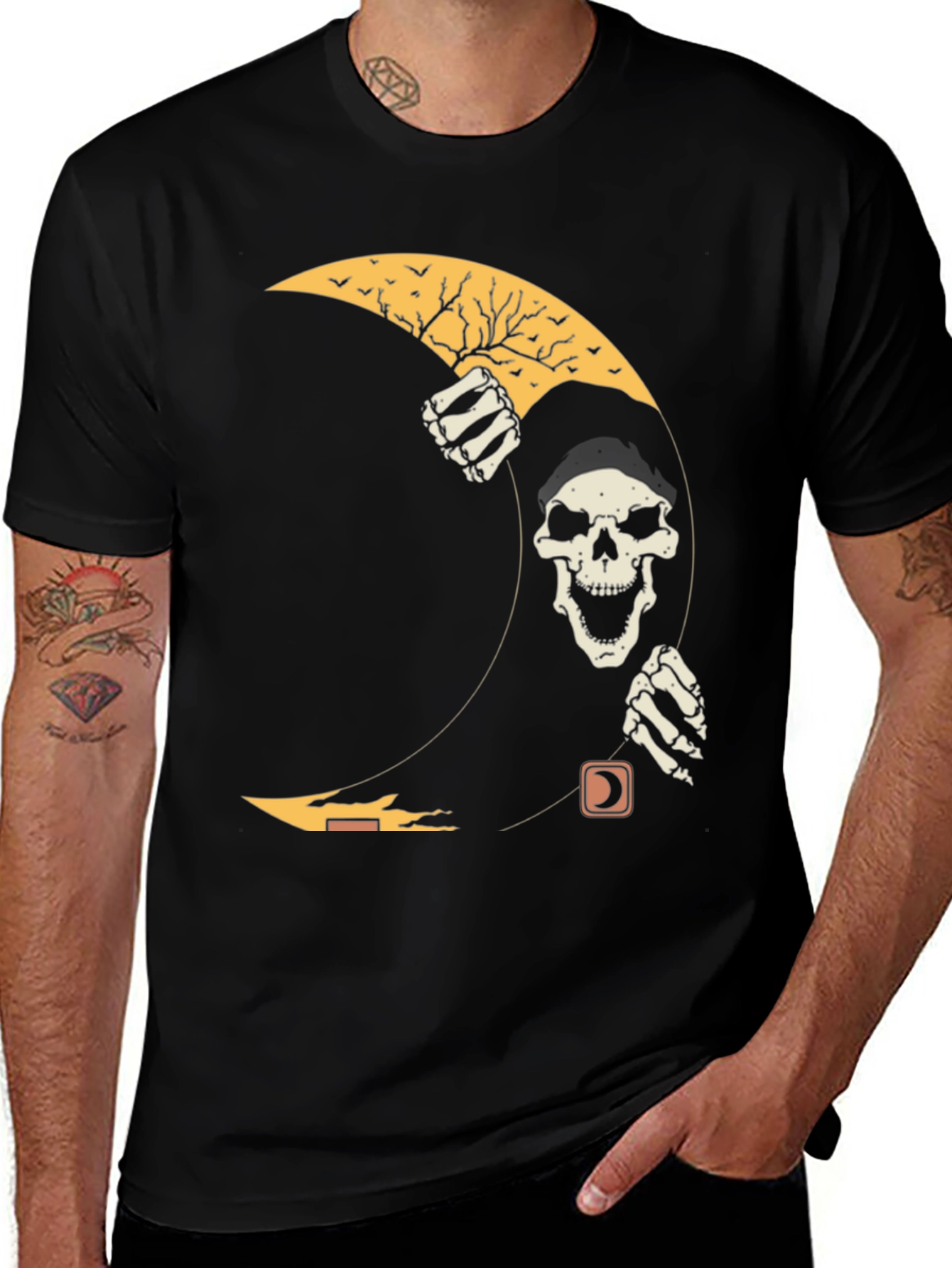 Variant 16 of Grim Reaper Moon Graphic Tee