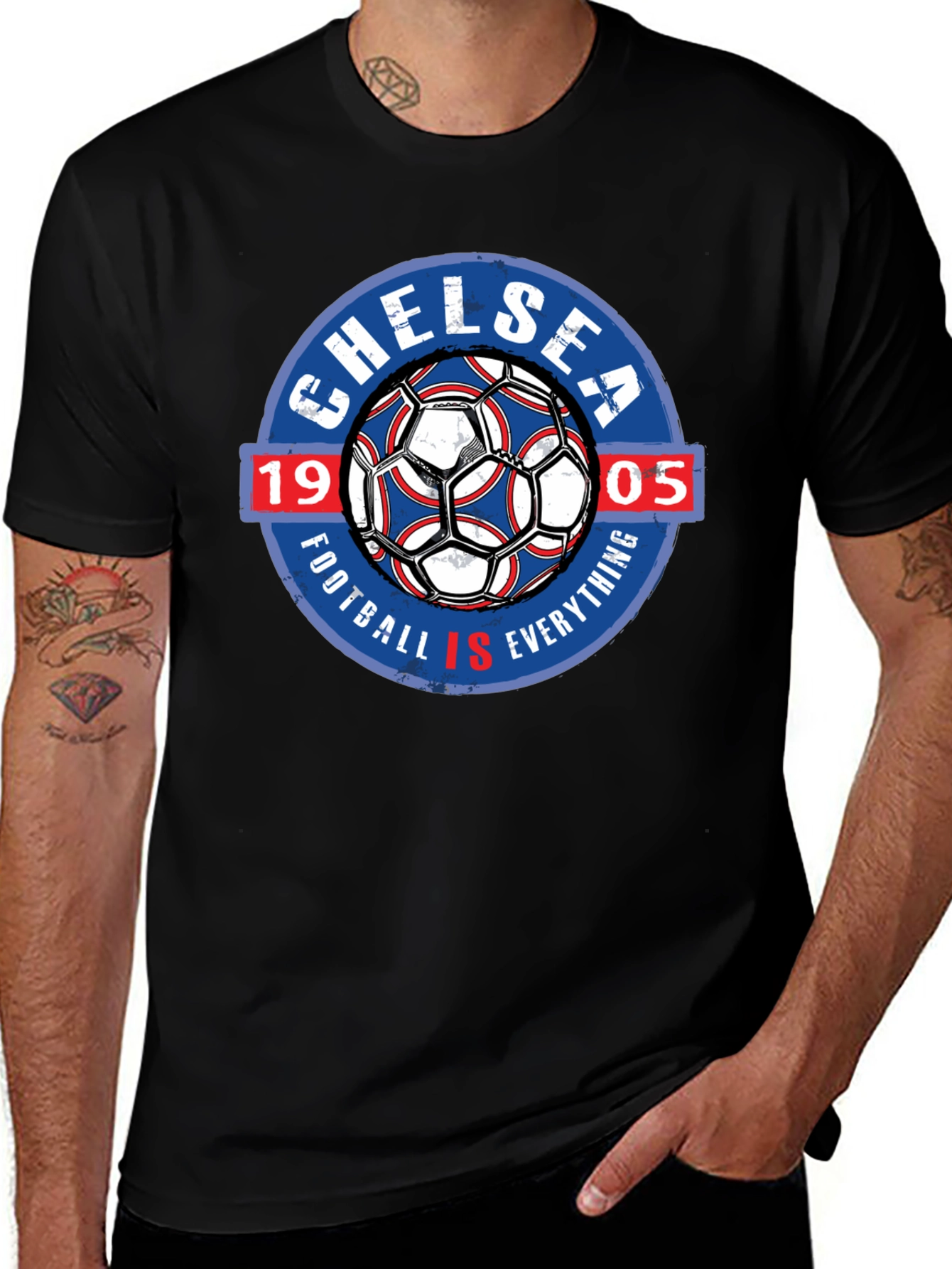 Chelsea Football T-Shirt - 1905 Soccer Tee