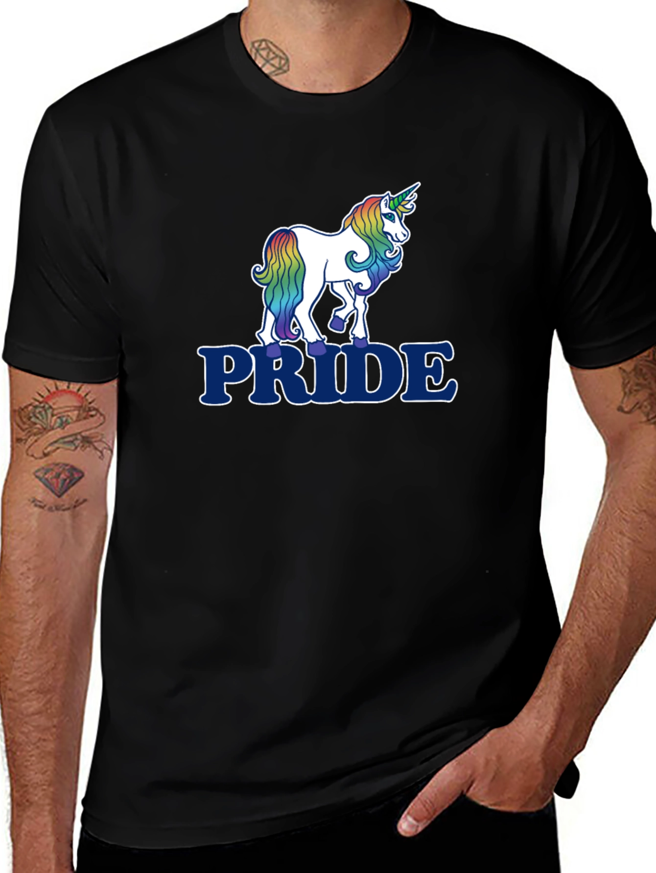 Variant 15 of Pride Unicorn Graphic T-Shirt