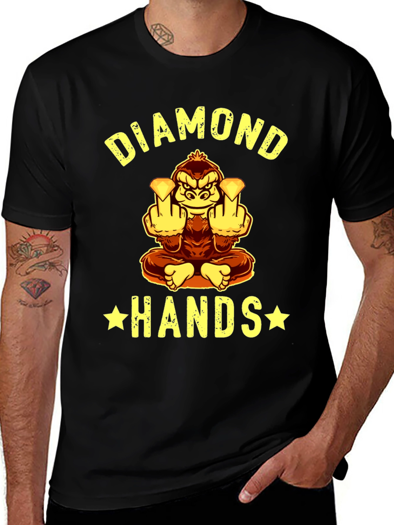 Diamond Hands Gorilla T-Shirt