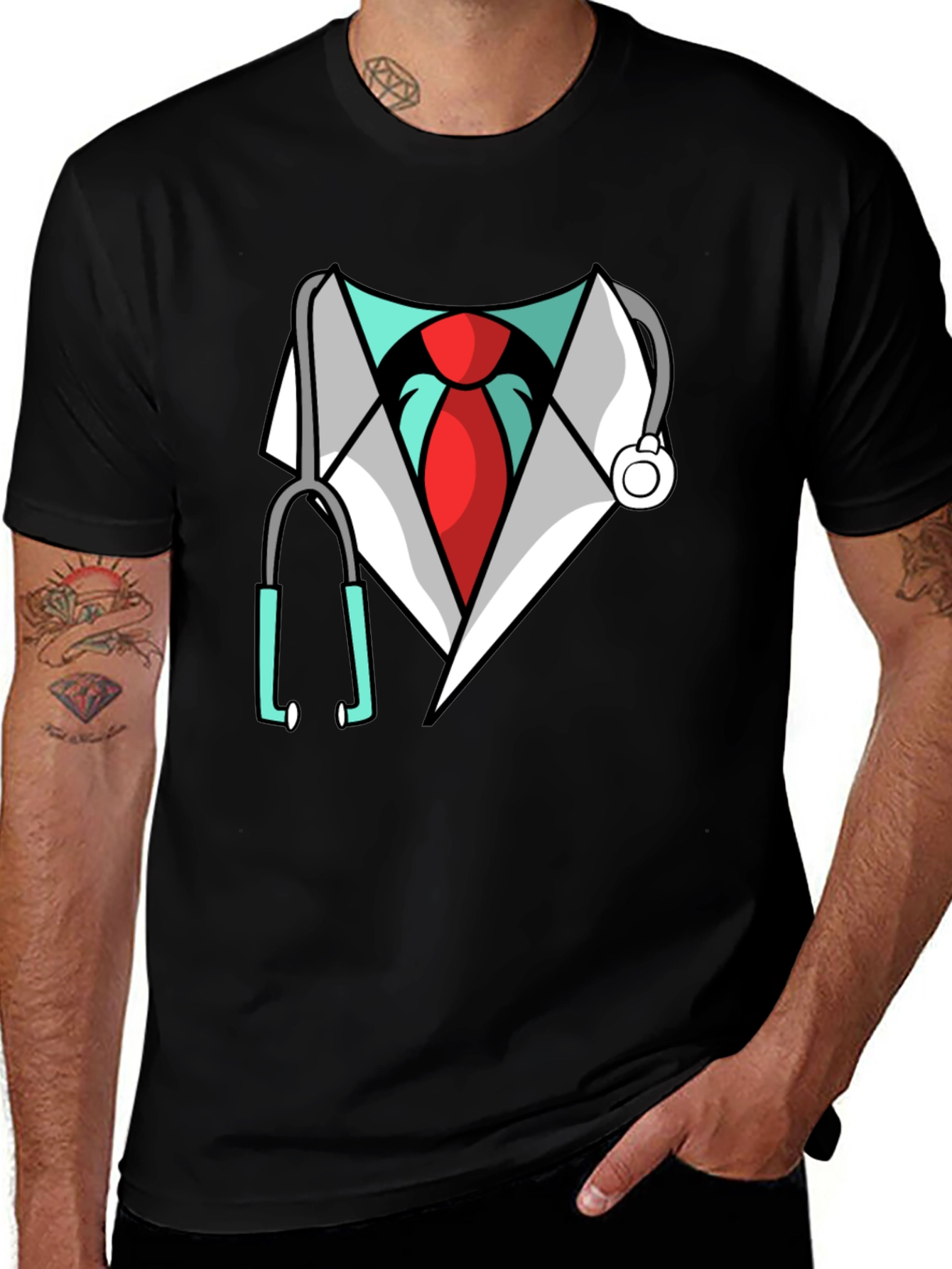 Doctor Costume T-Shirt - Novelty Design Tee