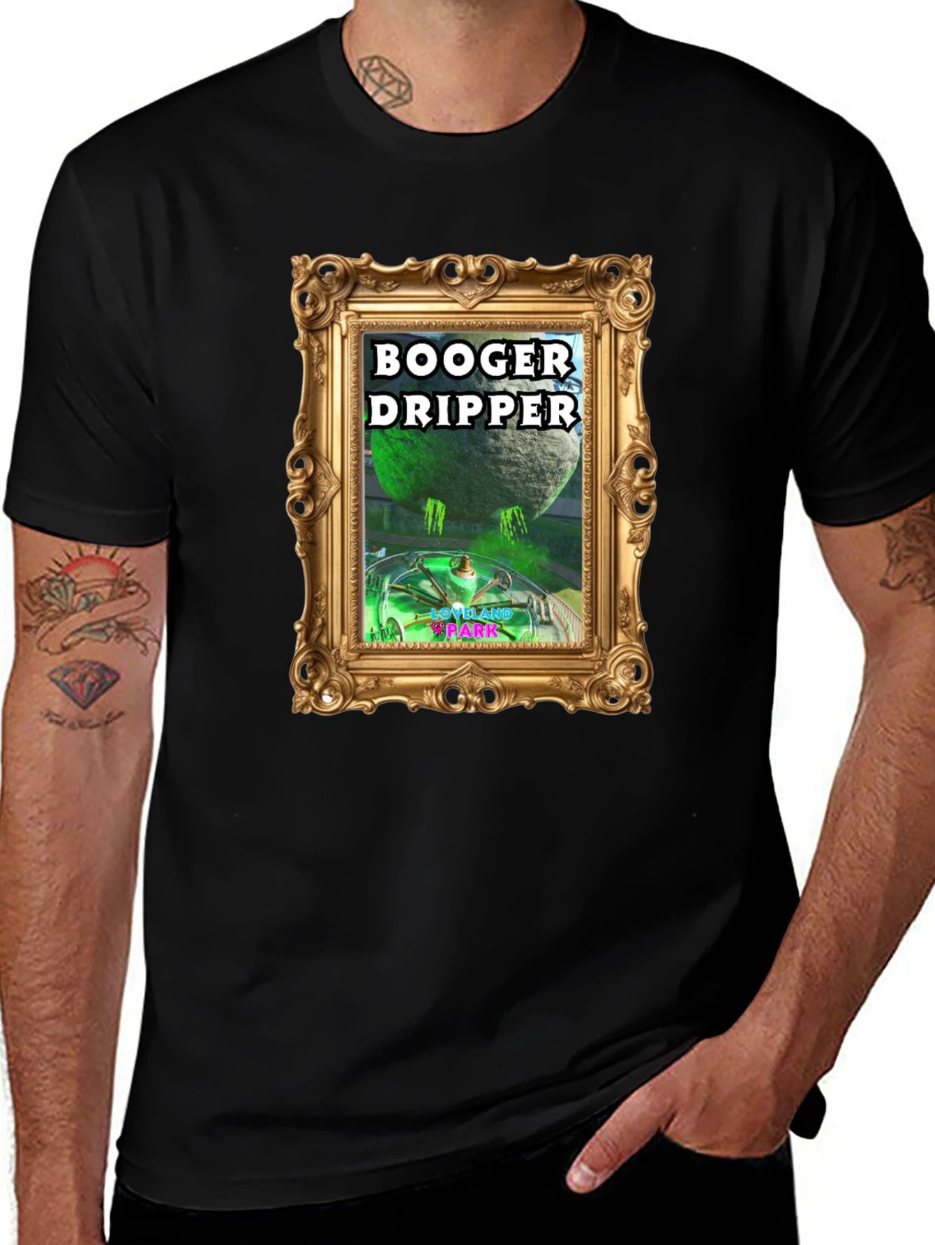 Variant 18 of Booger Dripper Graphic T-Shirt - Unique Design