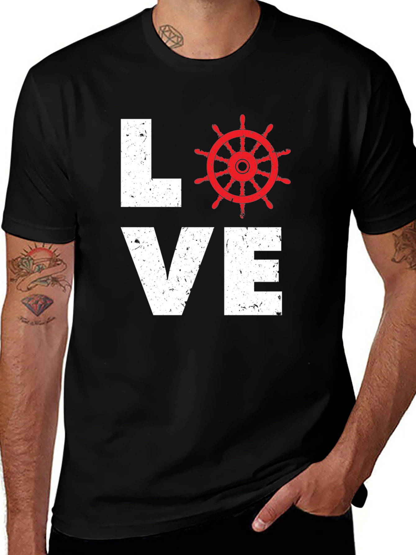 Variant 24 of Nautical Love Graphic T-Shirt
