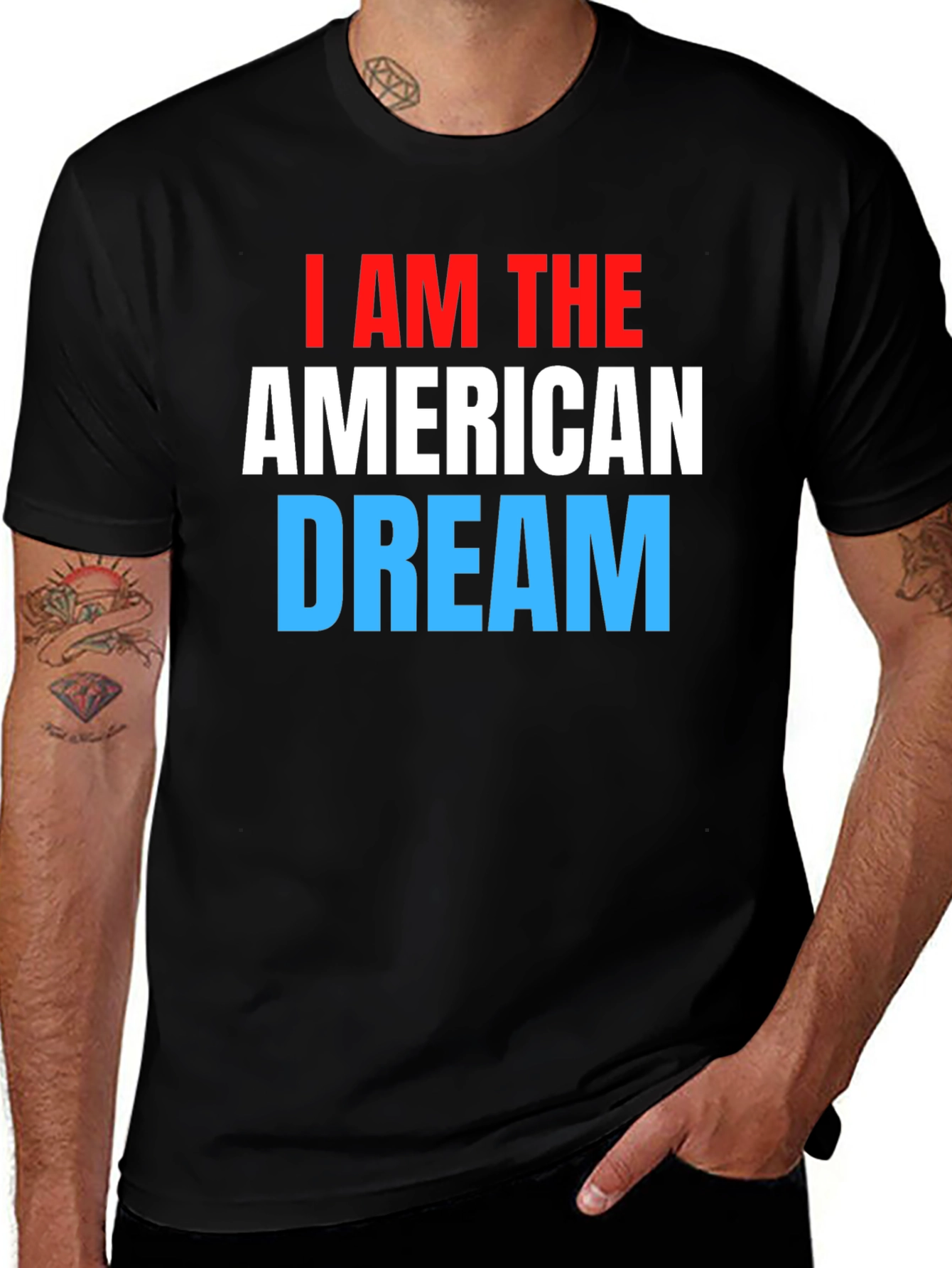 Variant 28 of American Dream Graphic Tee - Patriotic USA Pride