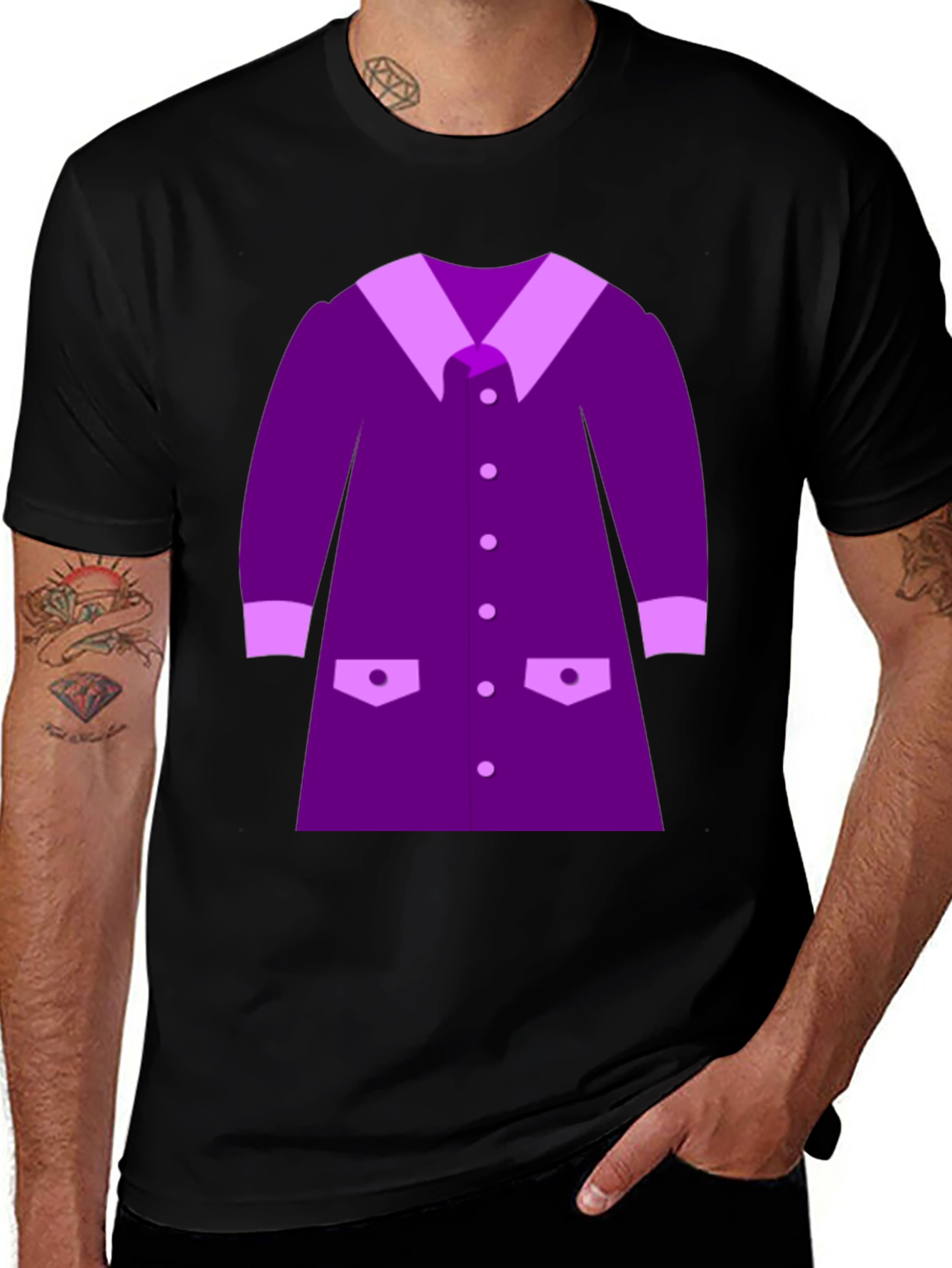 Variant 17 of Purple Dress T-Shirt