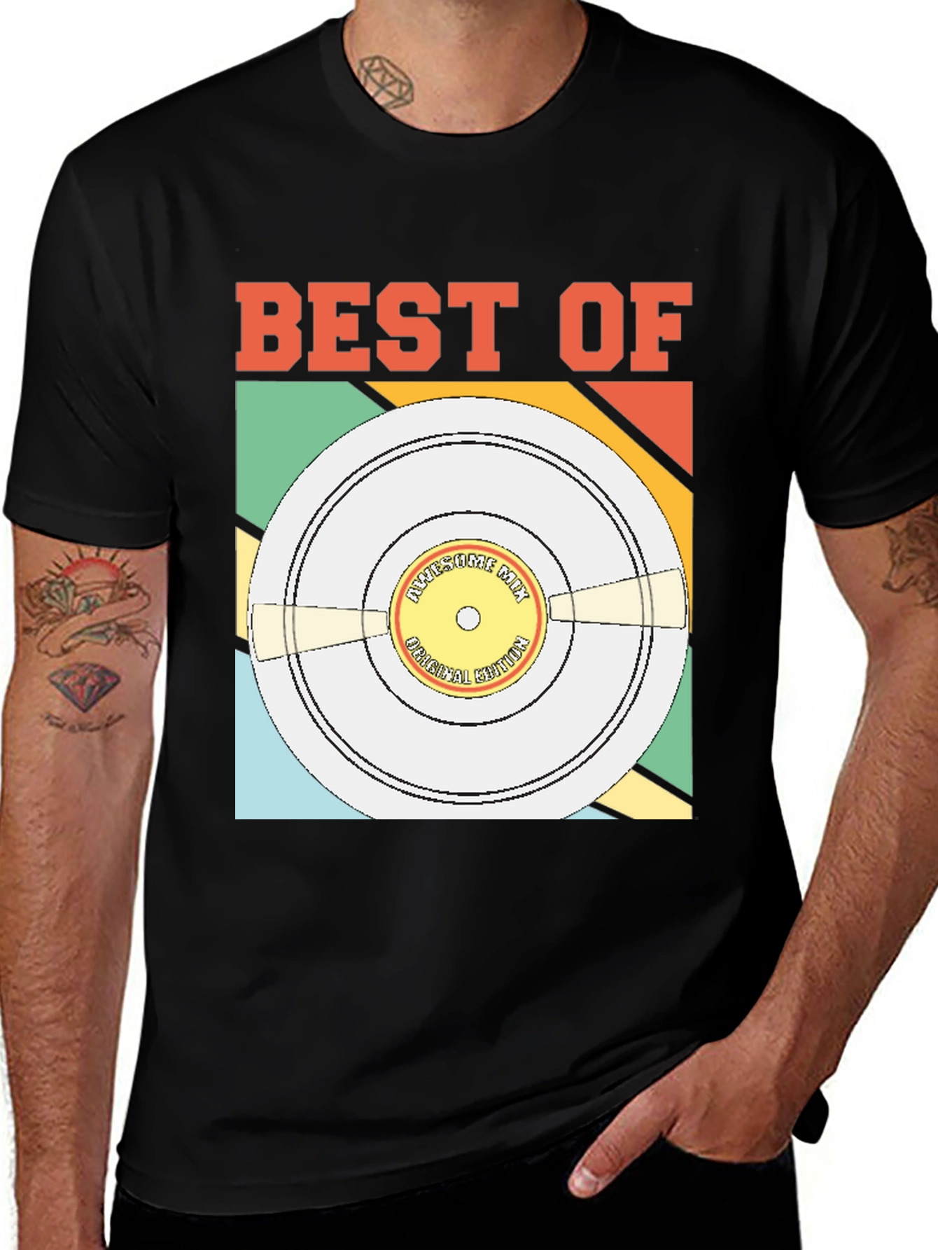 Variant 28 of Best Of Record Graphic Tee