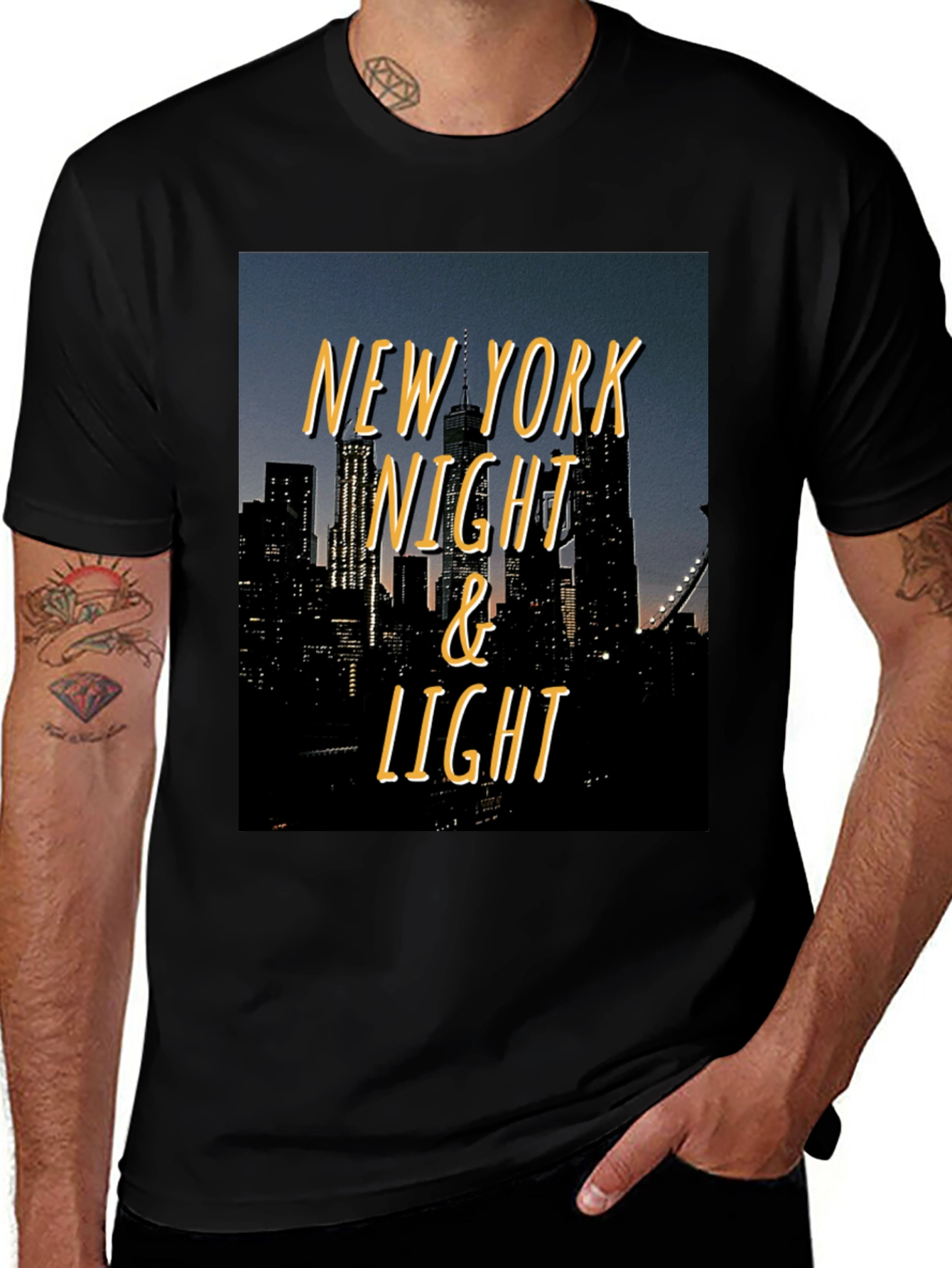 Variant 4 of New York Night & Light Graphic Tee