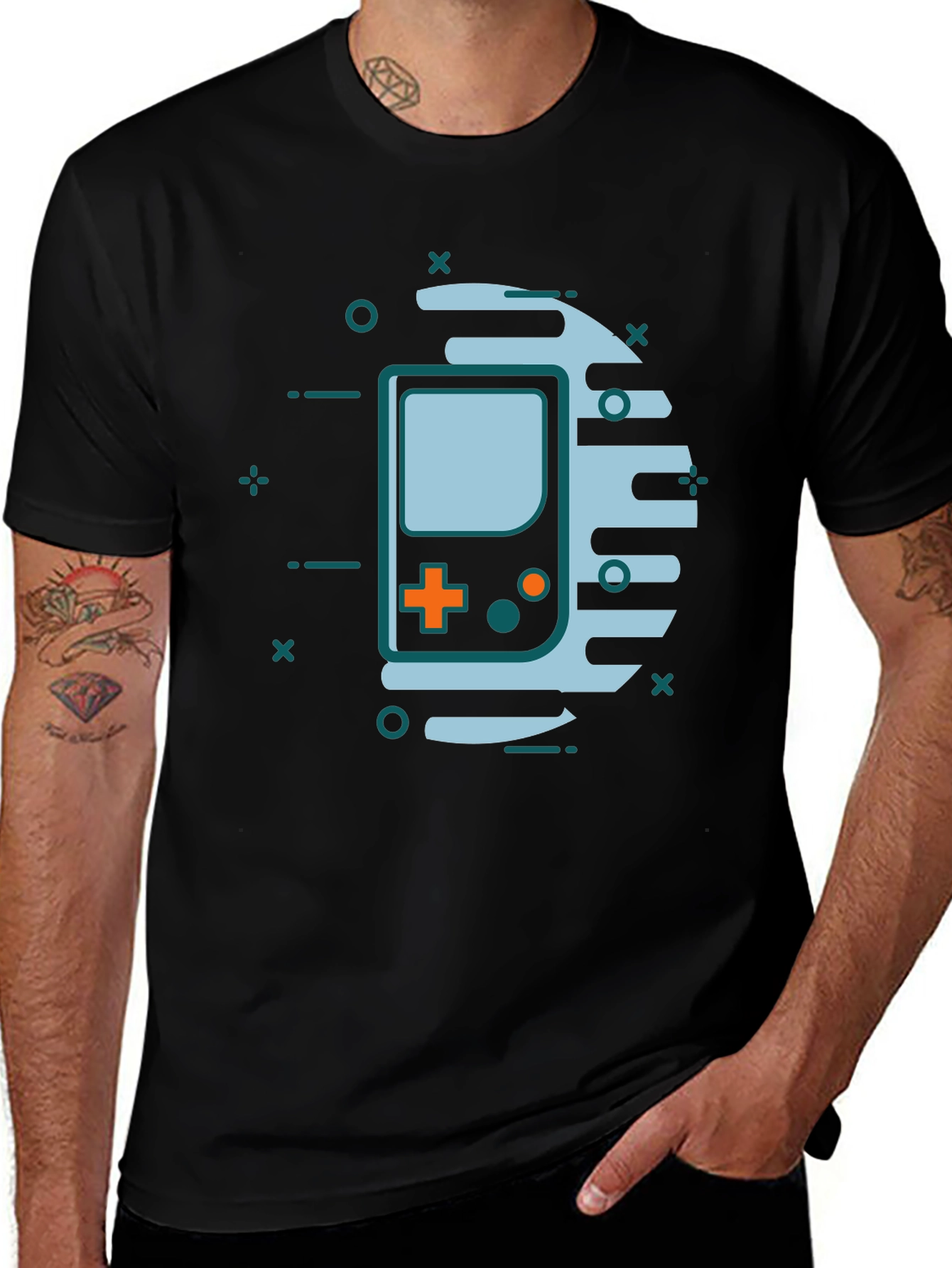 Variant 14 of Retro Gamer T-Shirt - Classic Console Design
