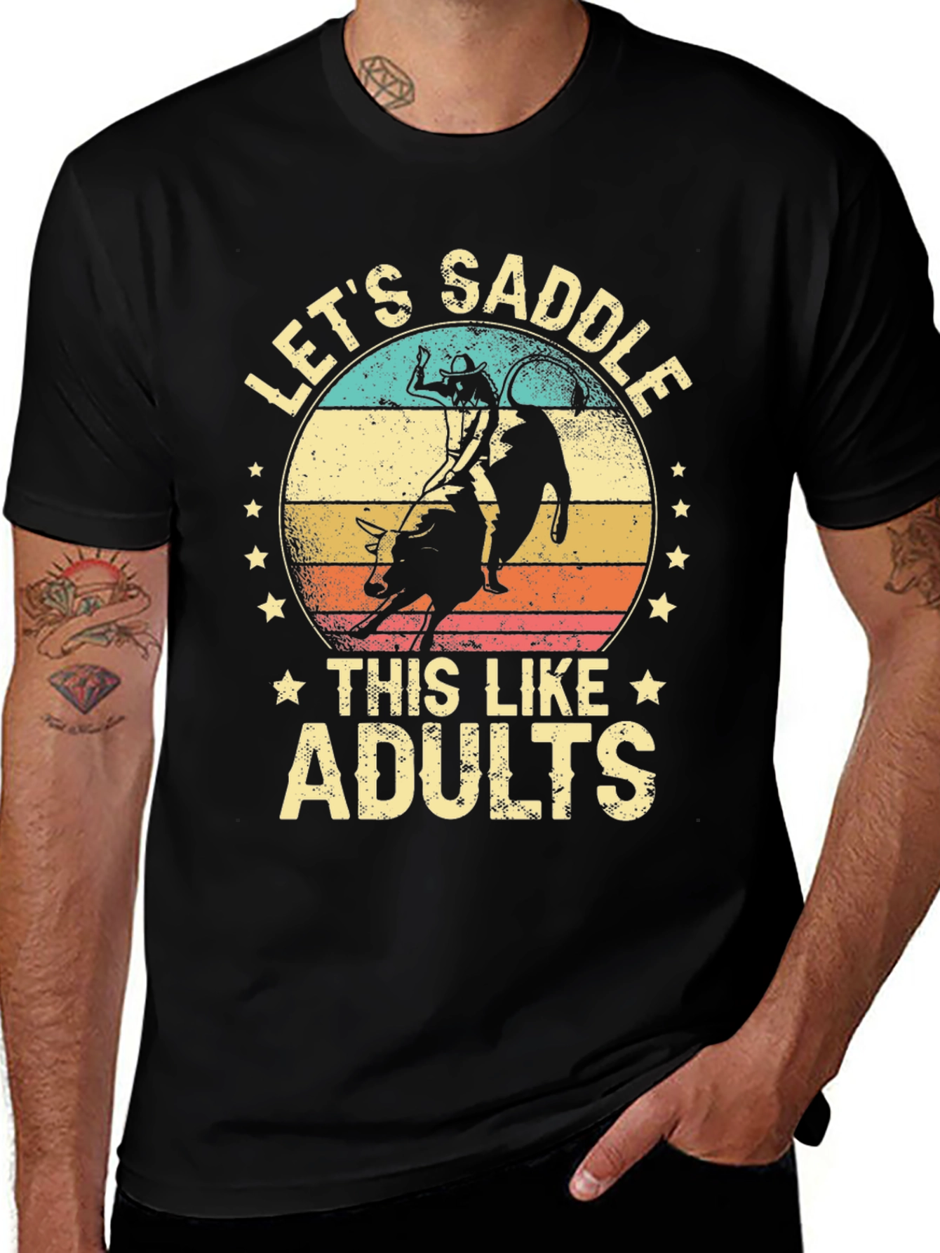 Let's Saddle This Like Adults T-Shirt