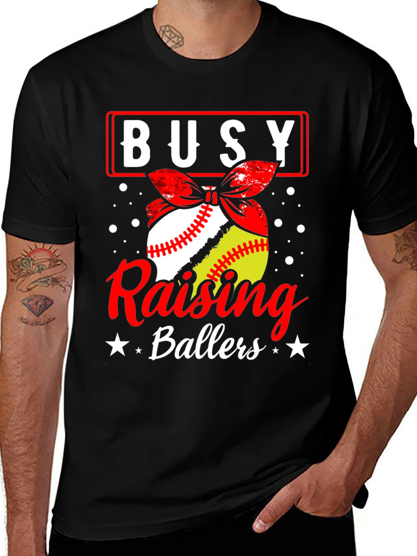 Variant 6 of Busy Raising Ballers T-Shirt